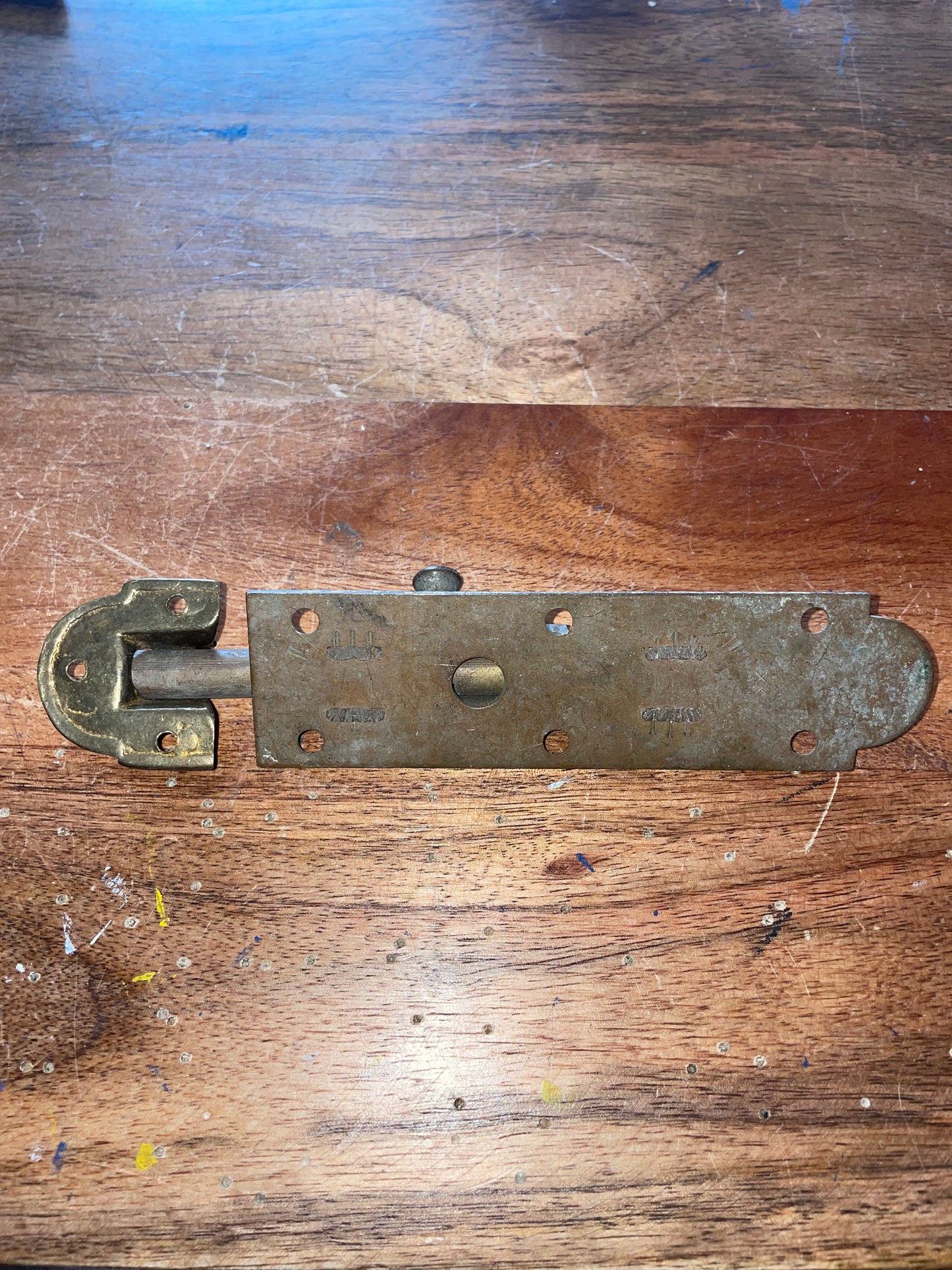 Large Brass Barrel Bolt