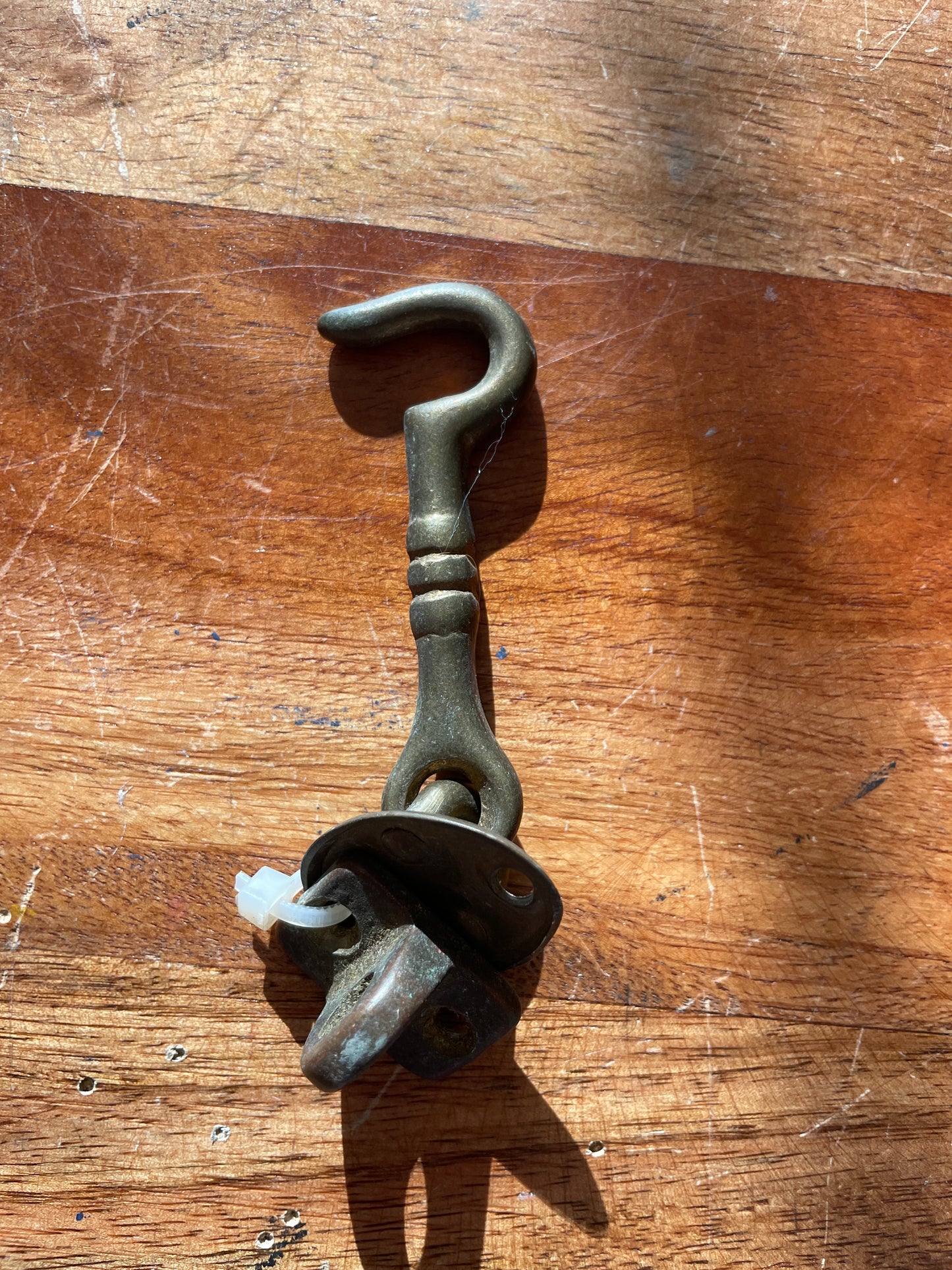 2 3/4” Long Brass Door Hook