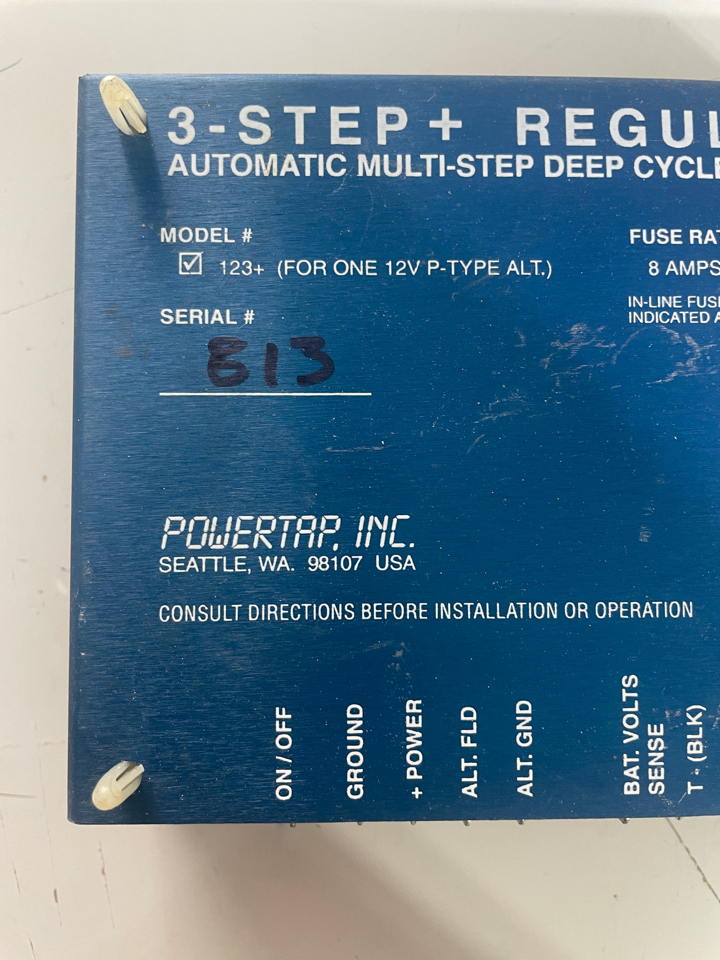 3 Step & Regulator MODEL 213+