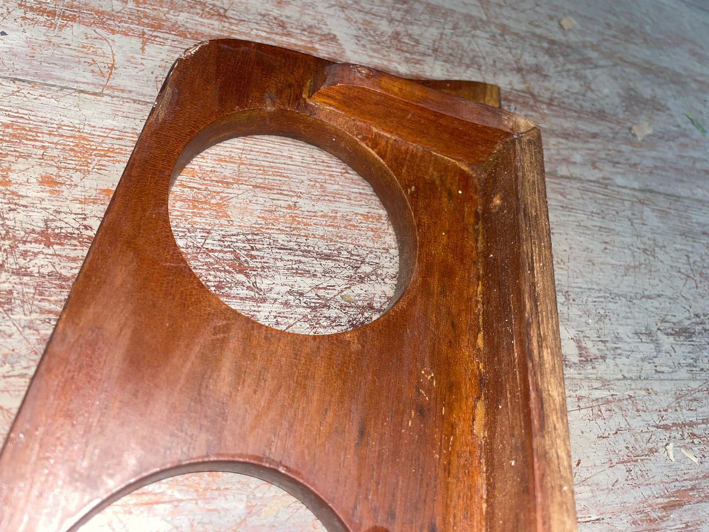 Teak 5 Glass Holder - Some Varnishing Issues