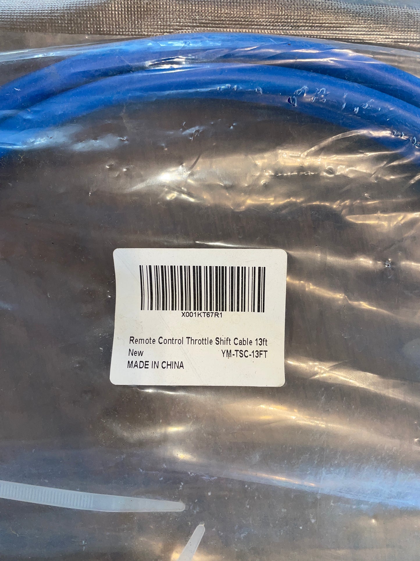 13’ Remote Control Throttle Shift Cable- NEW