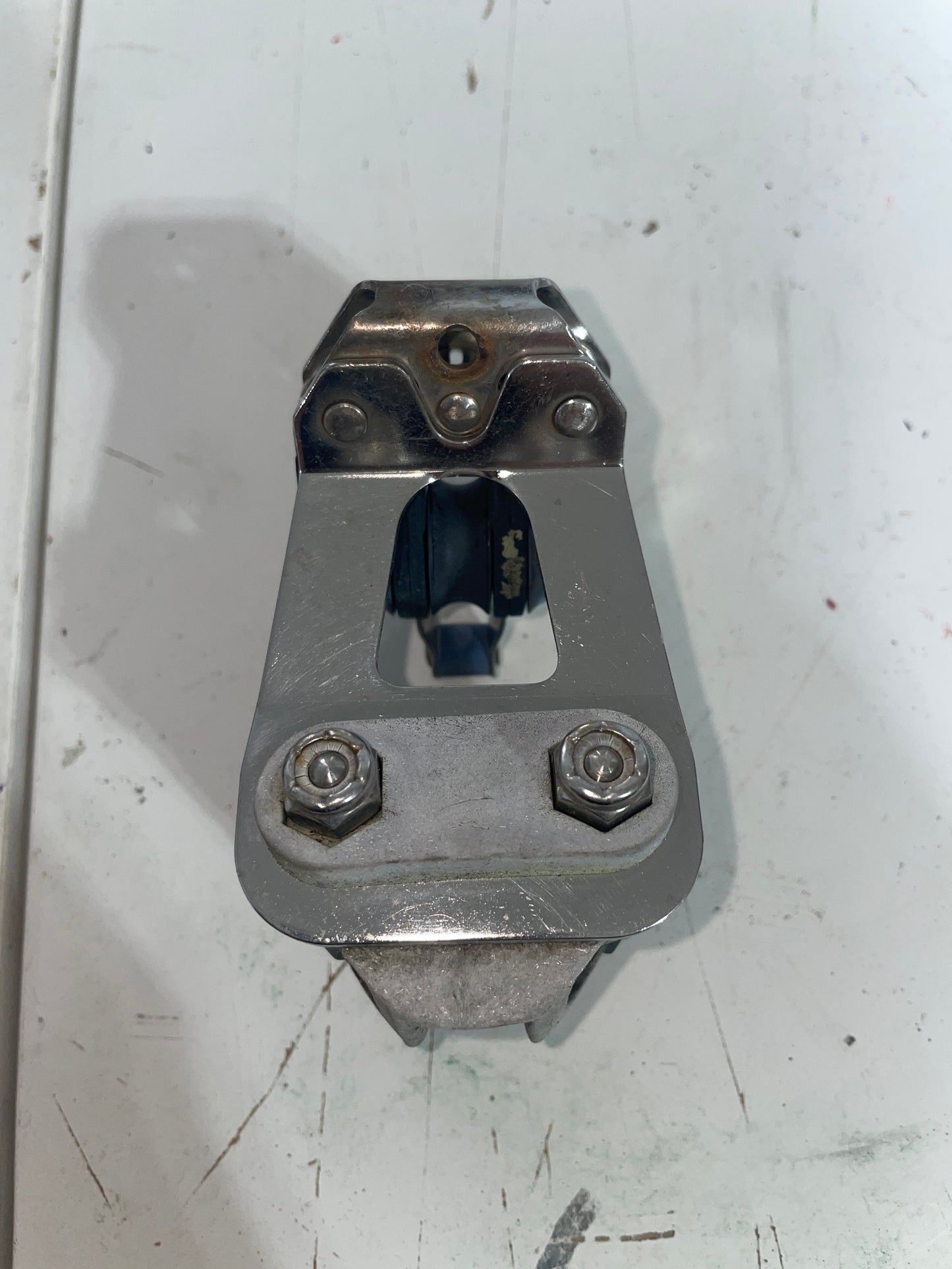 Small Ronstan Triple Block With Cam Cleat - 3/4" Sheave - 1/4" Line