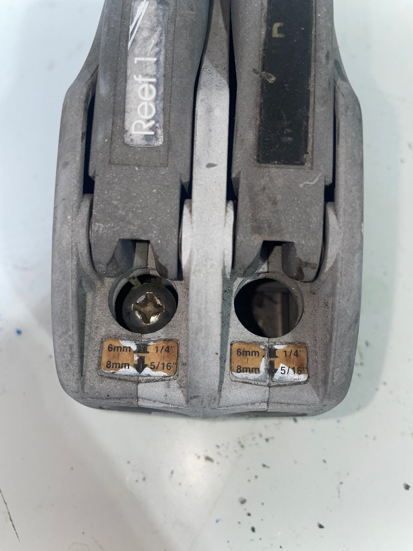 Lewmar Double Clutch 6mm-8mm - HANDLE IS LOOSE