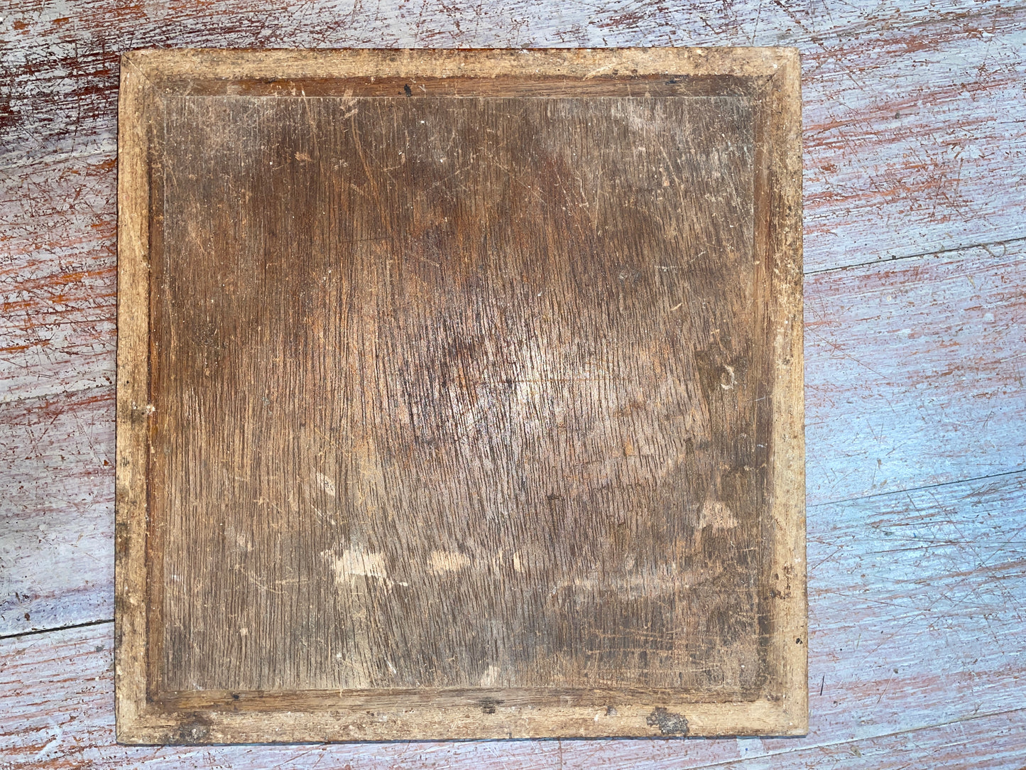 Teak parquet Floor Hatch -- 9" x 9" x 3/4" -- #205