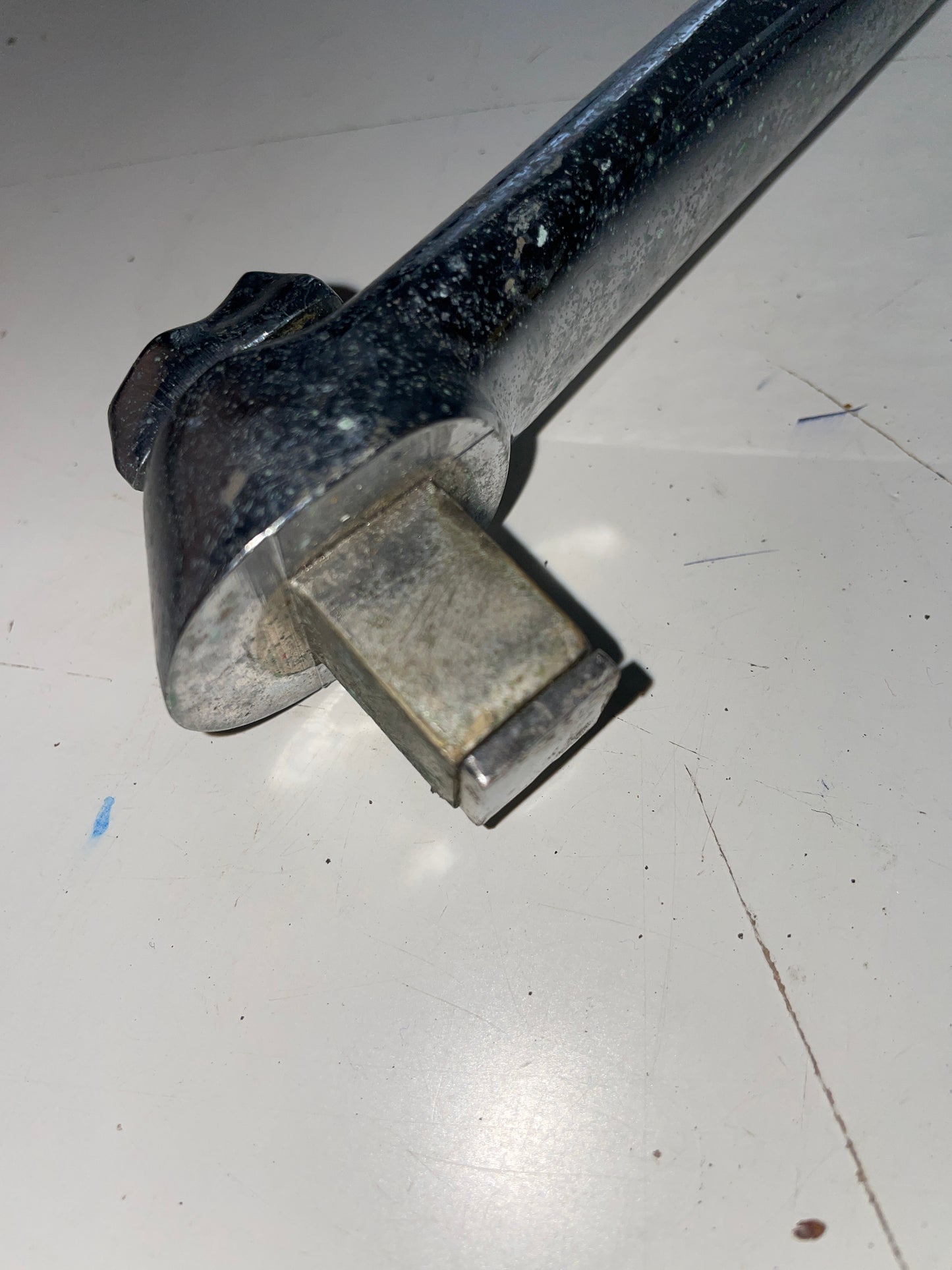 Chromed Bronze Lewmar Locking Winch Handle - 12"