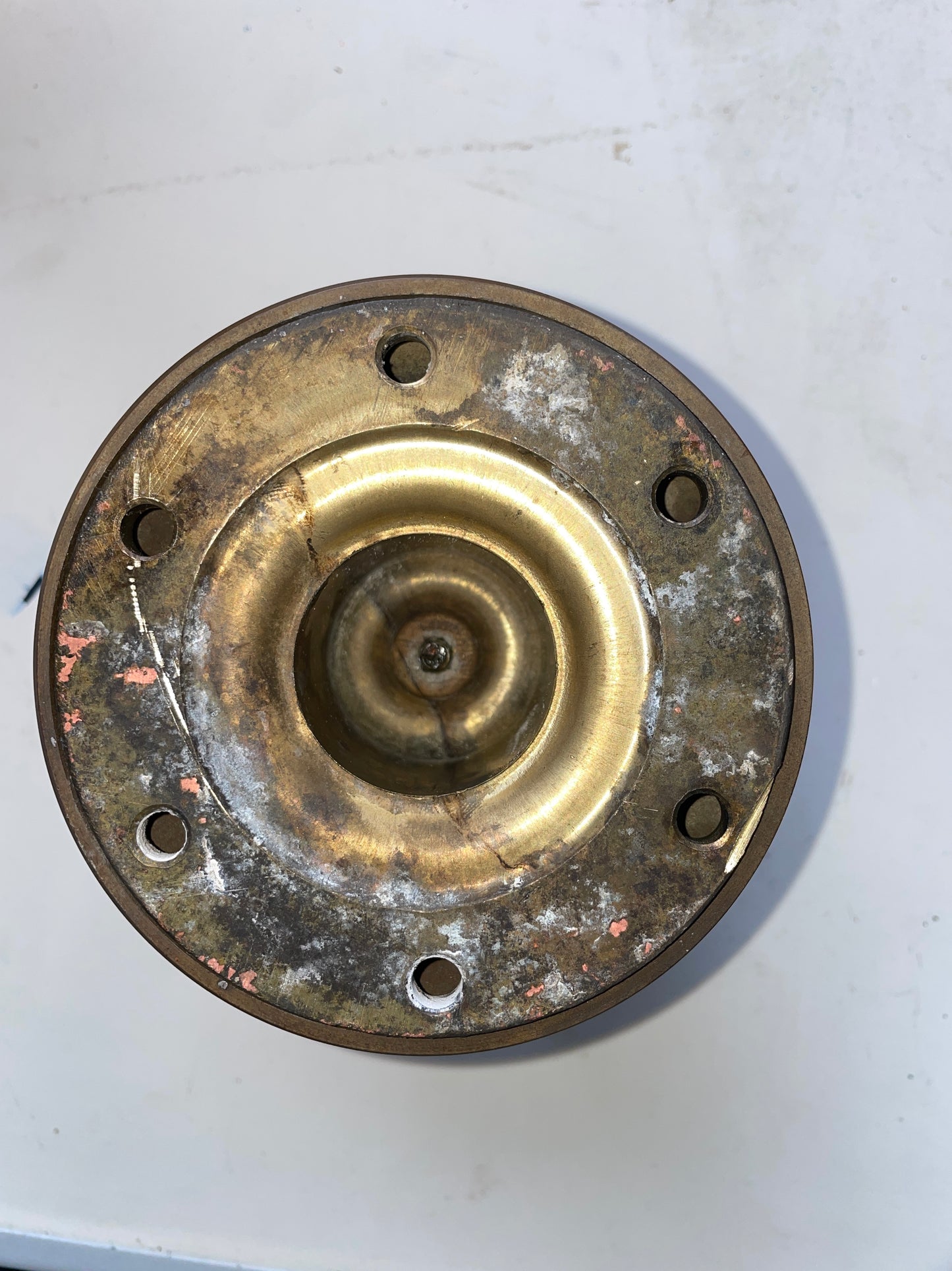 Vintage Solid Bronze Barlow 16 Single Speed Winch