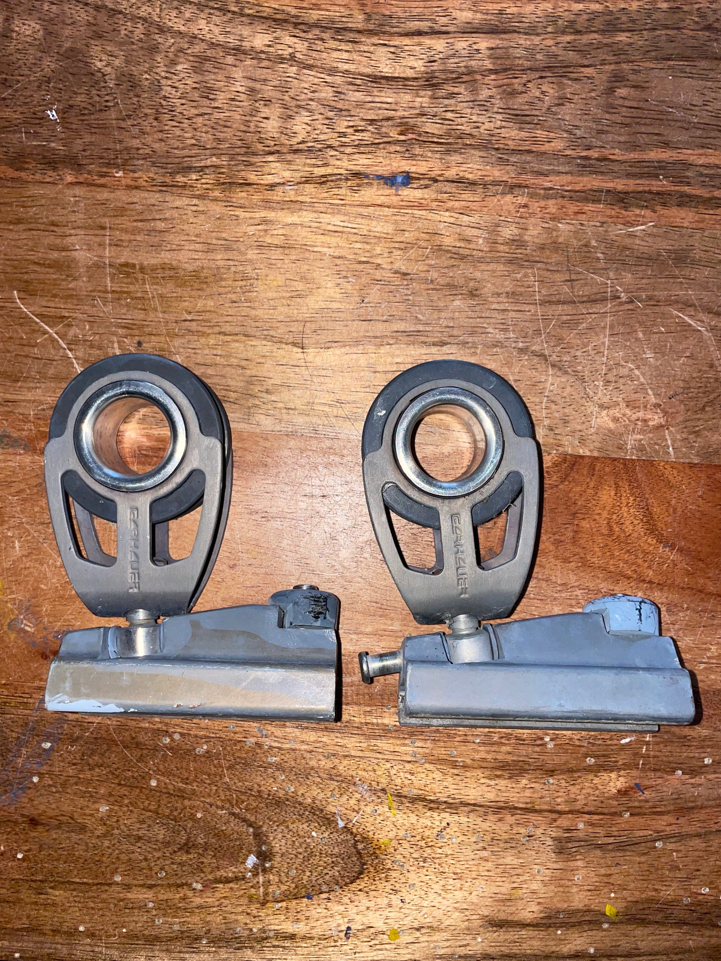 PAIR Of Garhauer 1” Sheet Blocks - 3/8” Line