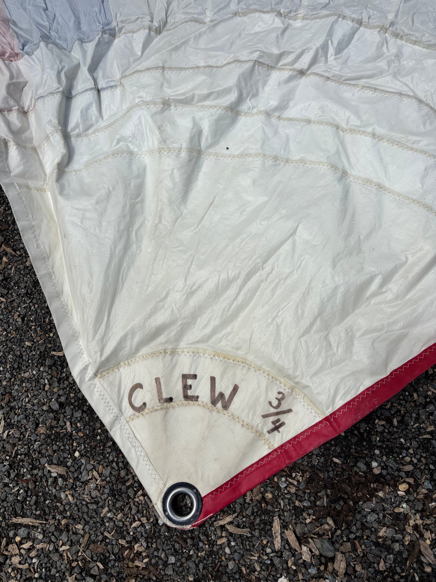 Red White & Blue 40’ x 40’ x 22’9” Symmetrical Spinnaker Sail
