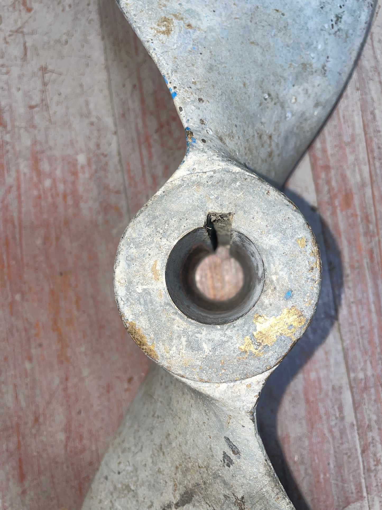 17RH10 2 Blade Propeller - 1" - 13/16"  Keyed Tapered Shaft