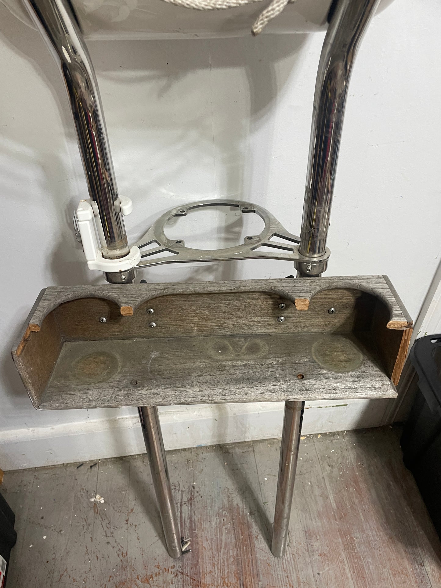 60" Tall Bent Pedestal Guard With Garmin & Raymarine Electronics