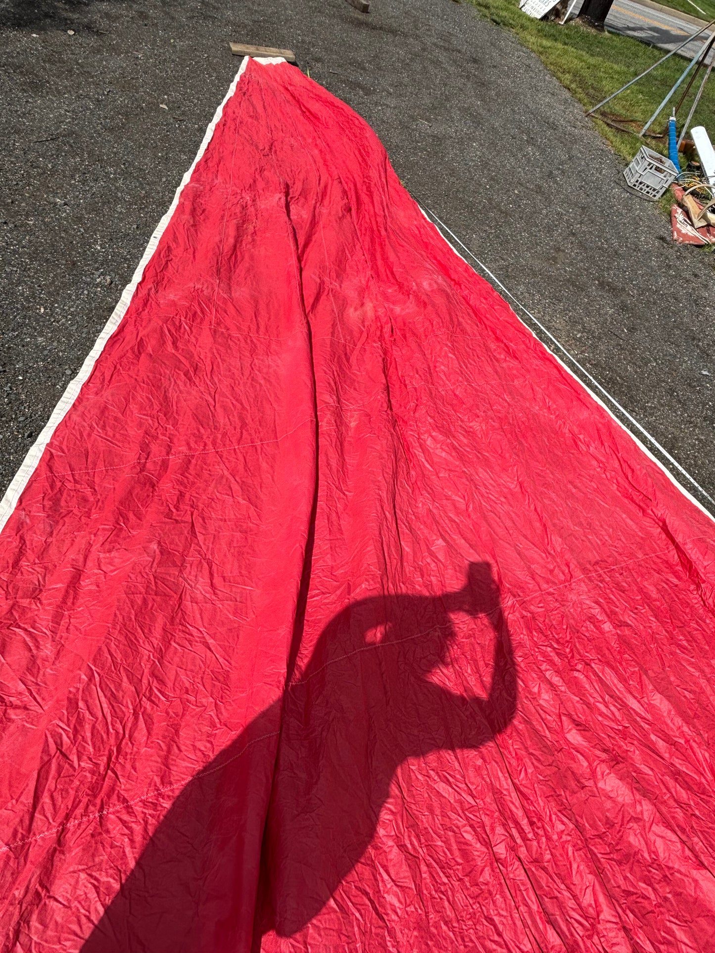 Island Zephyr Spinnaker Sail - 38’7” x 35’9” x 20’