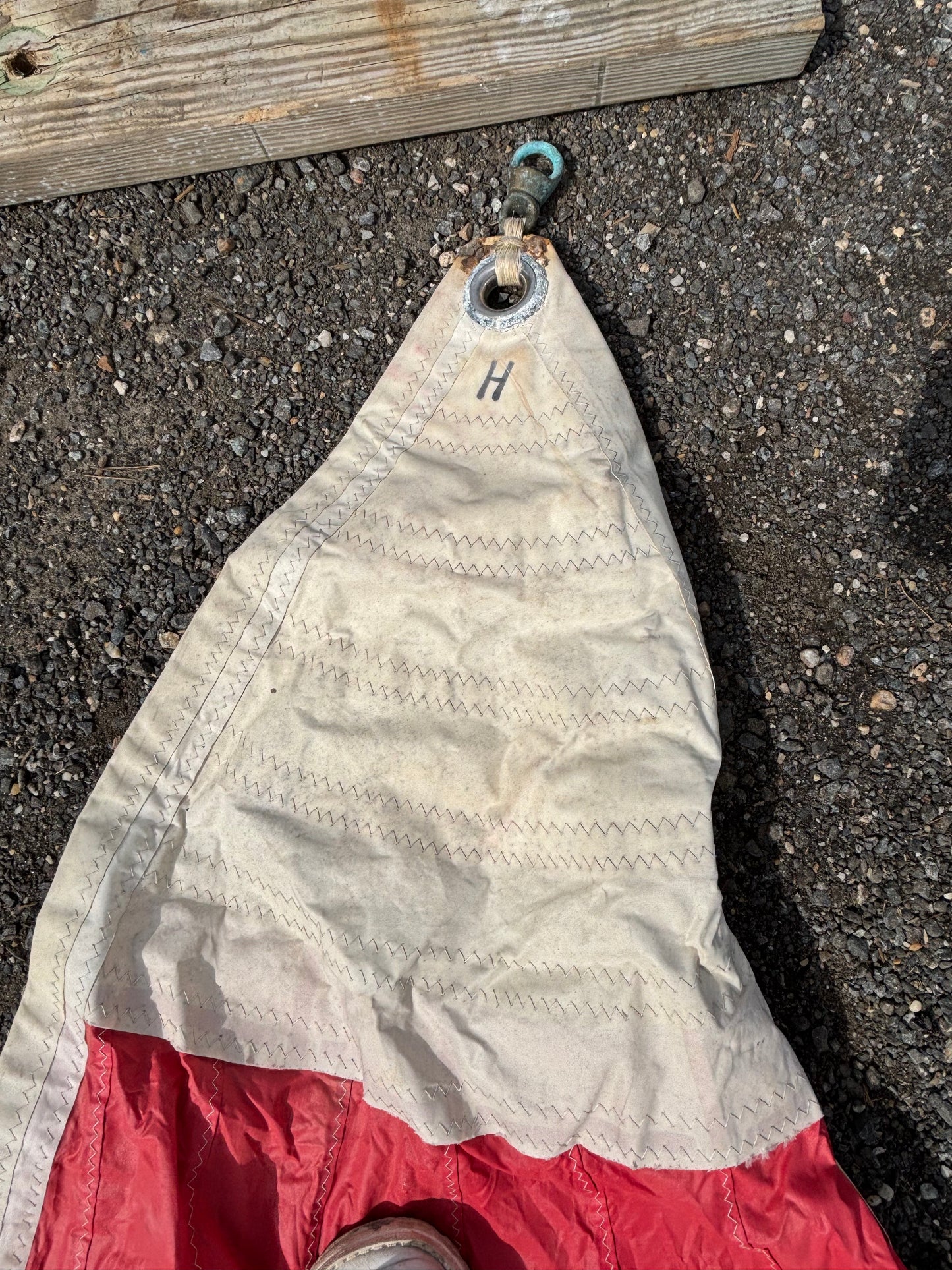 Island Zephyr Spinnaker Sail - 38’7” x 35’9” x 20’