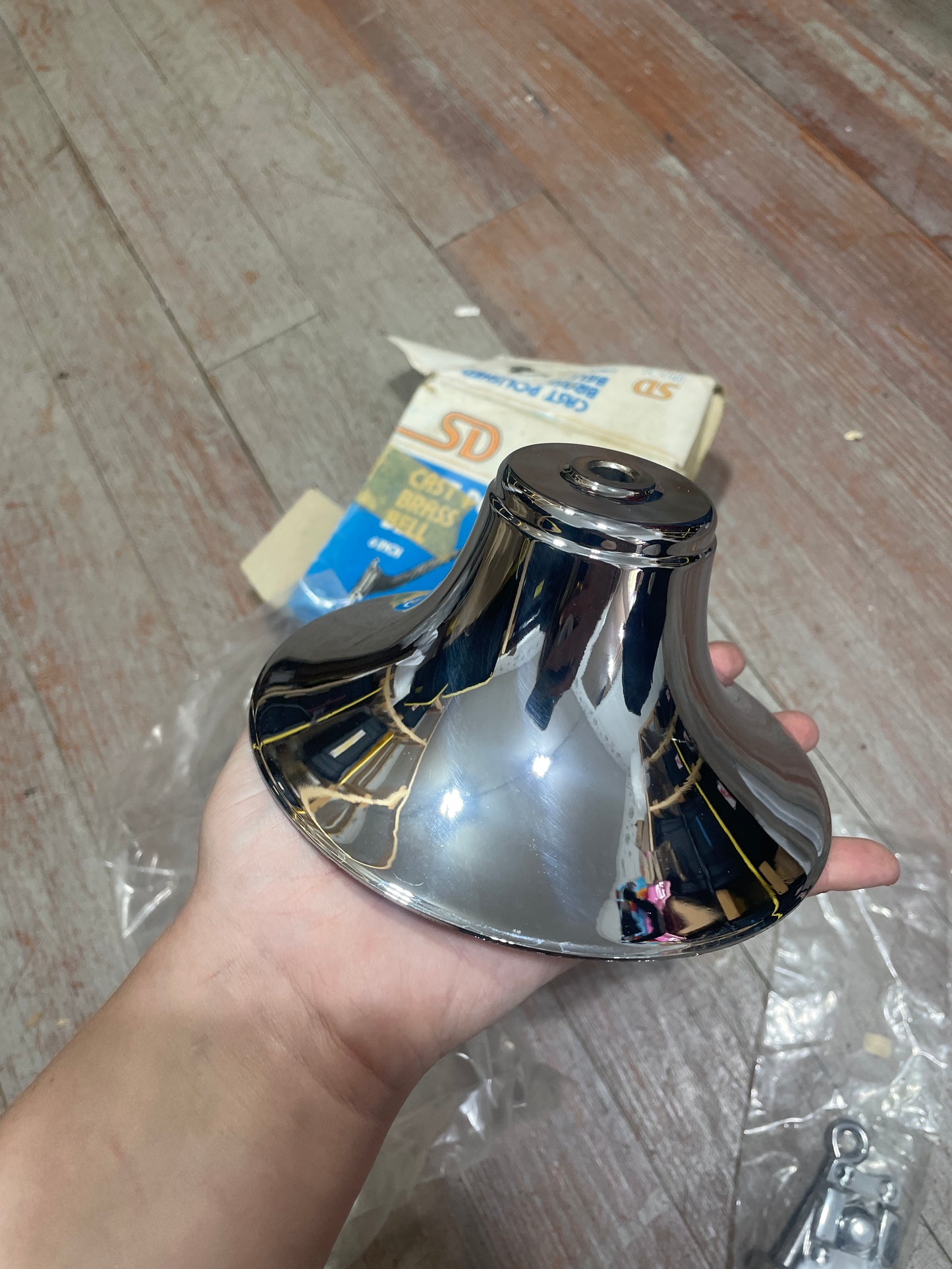 Seadog 6" Cast Polished Brass Bell - NEW