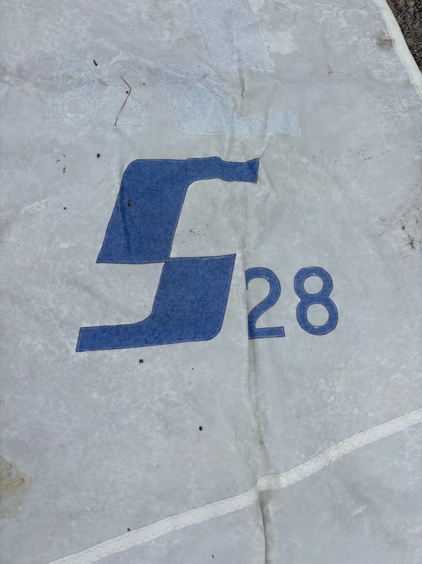 S28 Sabre 28 Mainsail with logo
