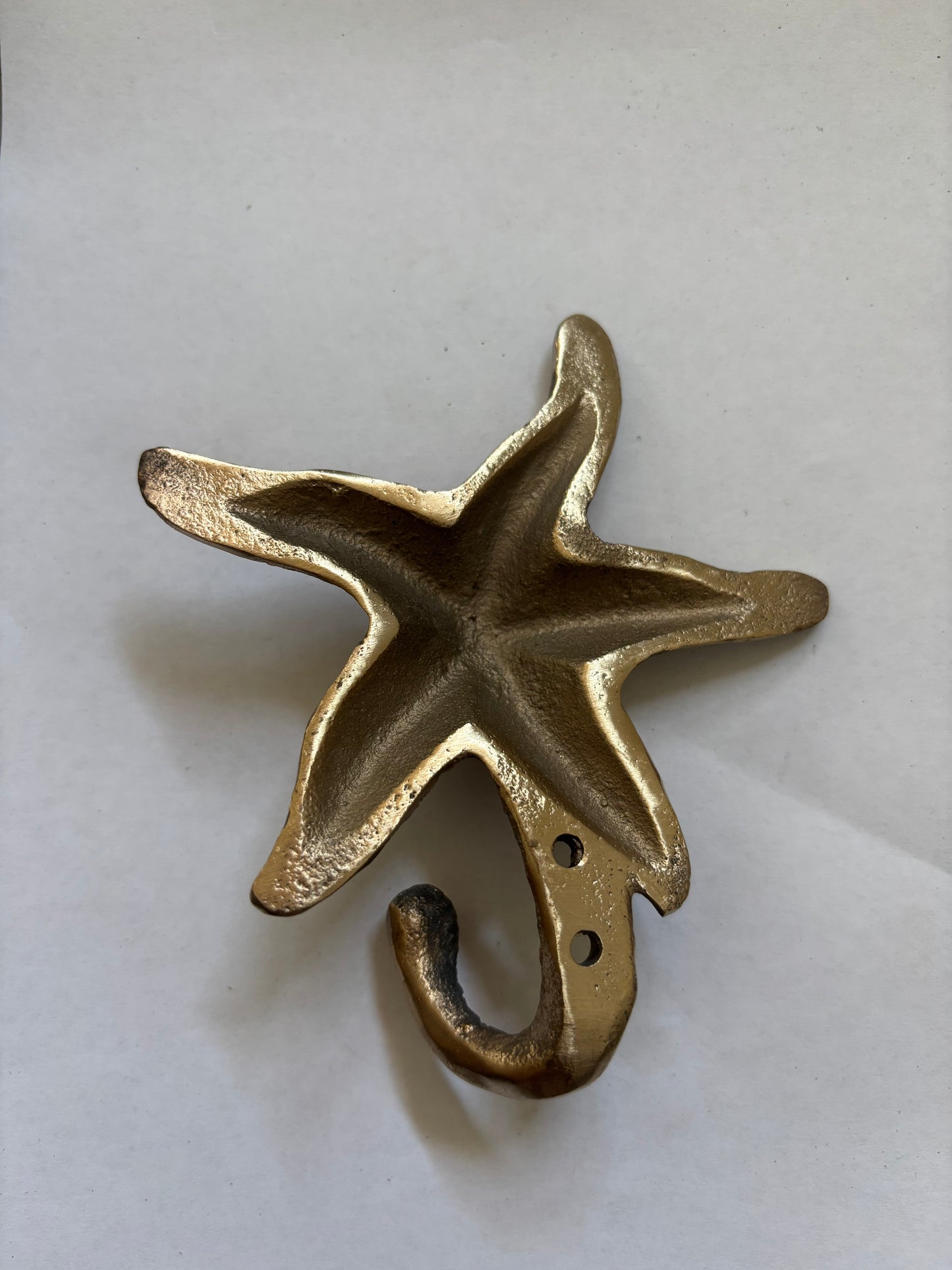 Bronze Decorative Starfish Hook