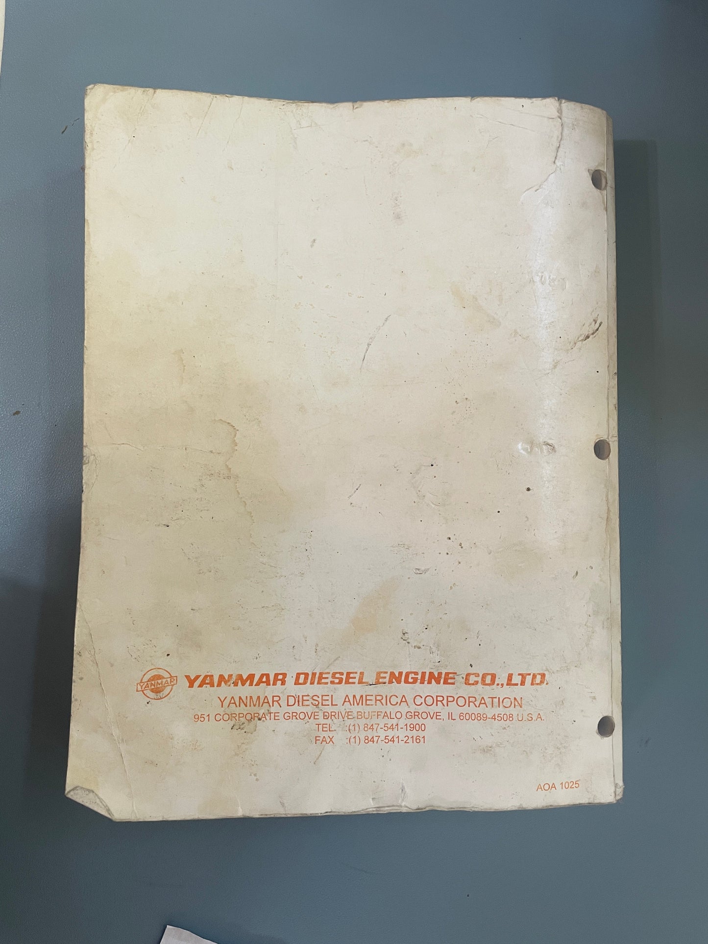backside of manual