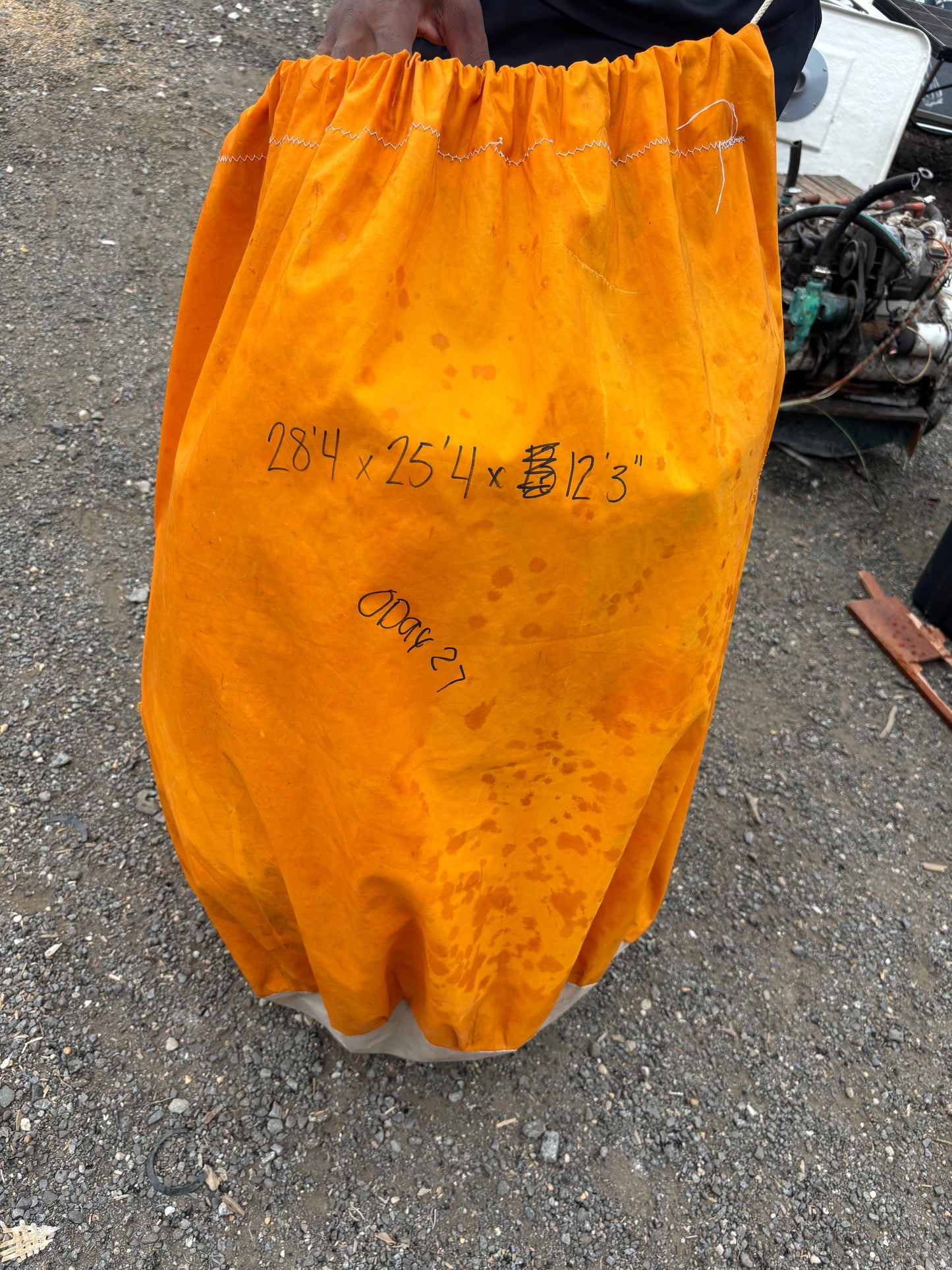bag of oday jib sail