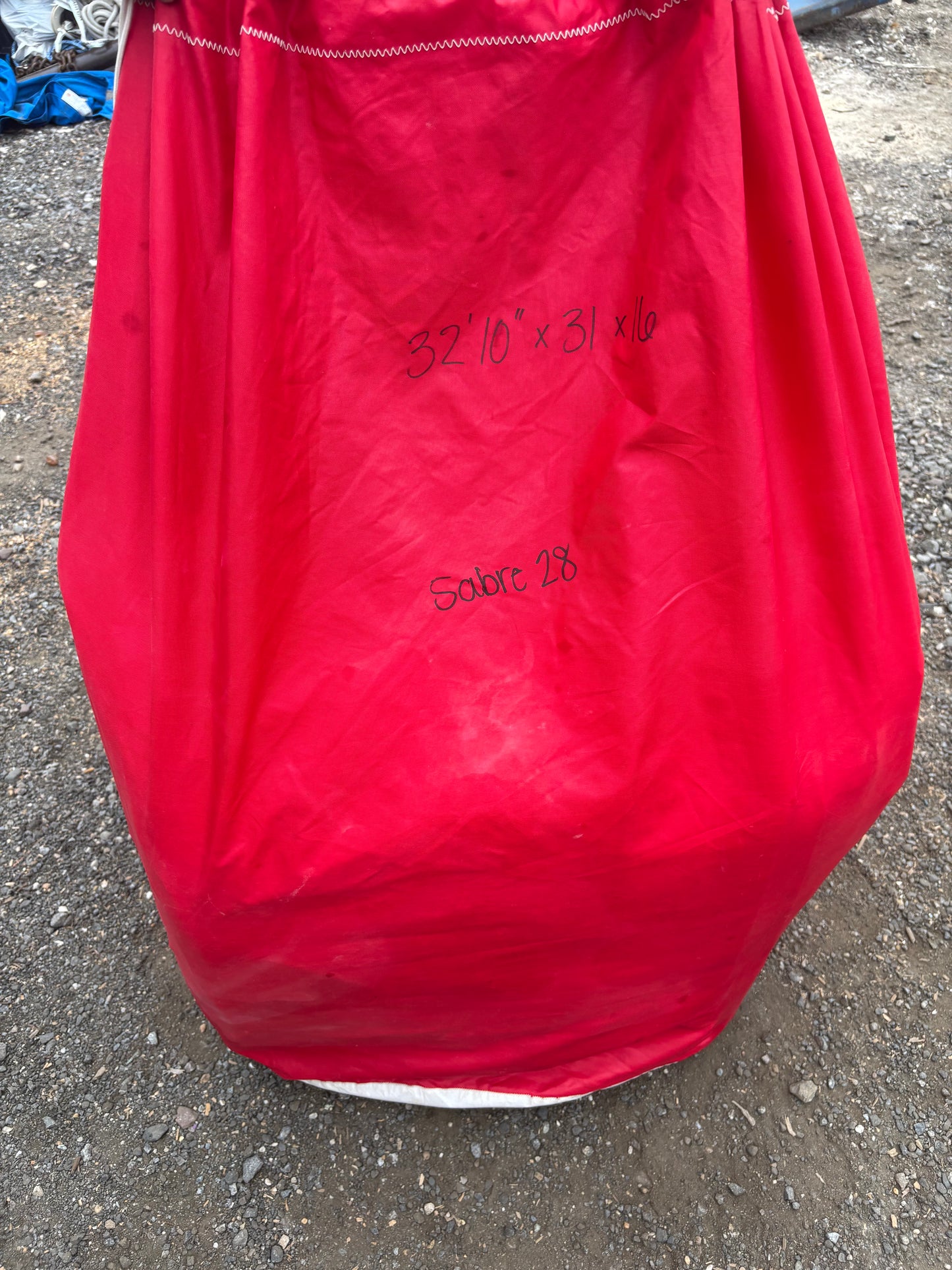 bag of sabre 28 mainsail