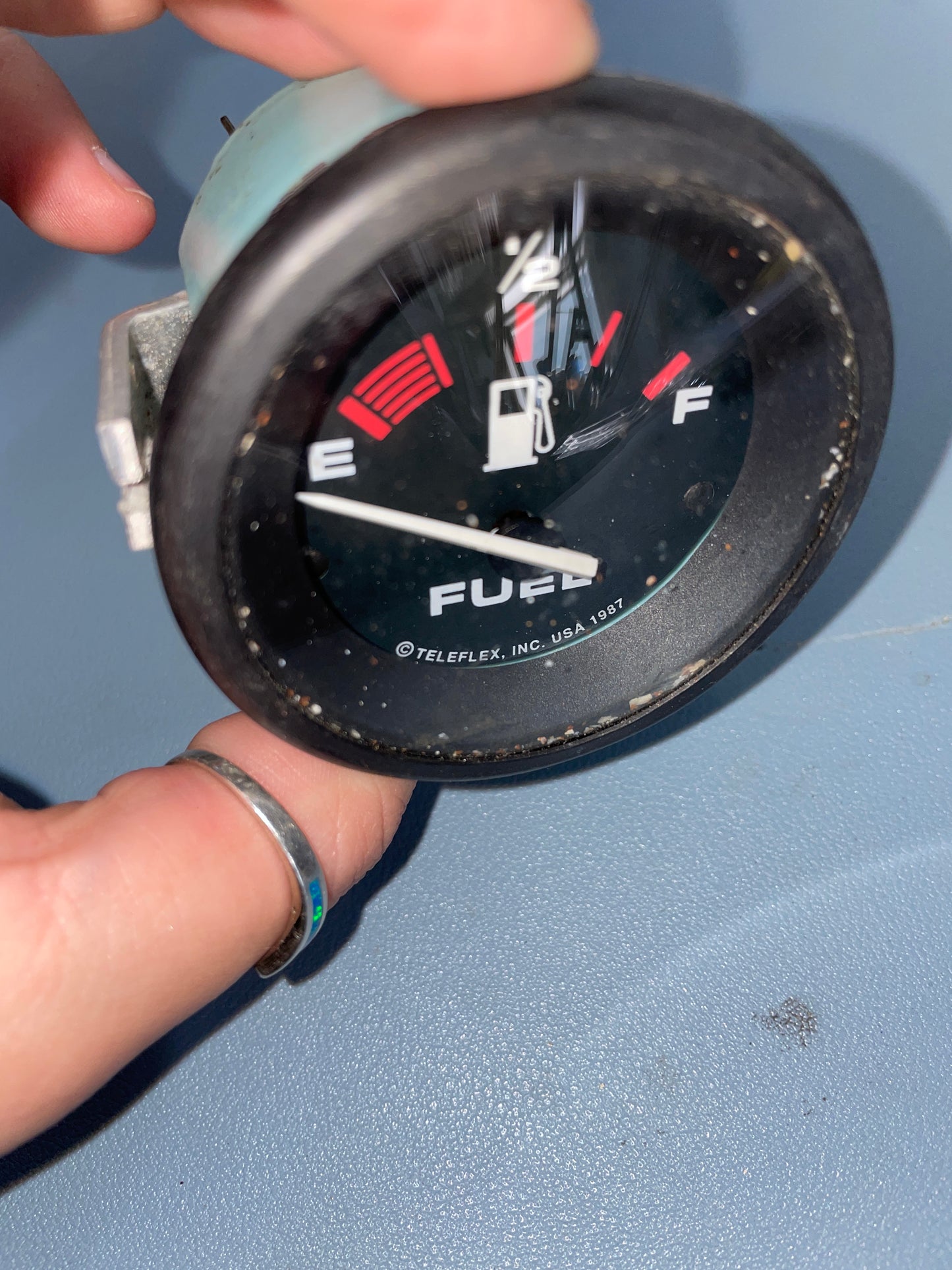 dirt Teleflex Fuel Gauge - No Bracket - No Wires