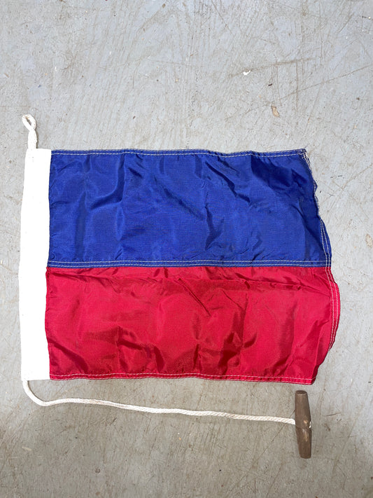 front Letter "E" Signal Flag