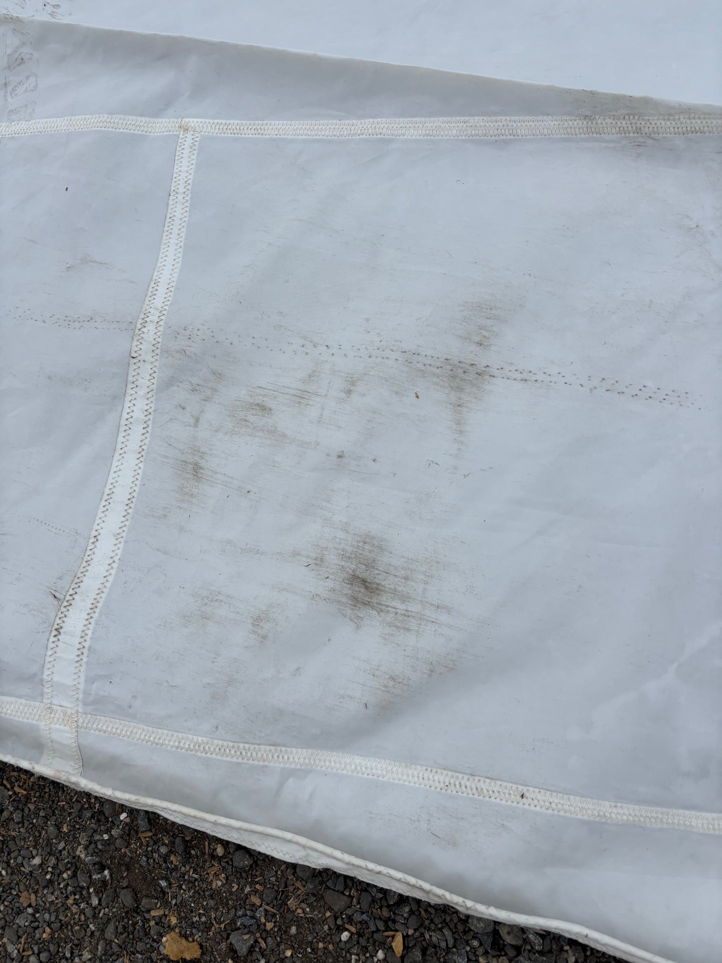 scuff of sabre 28 mainsail