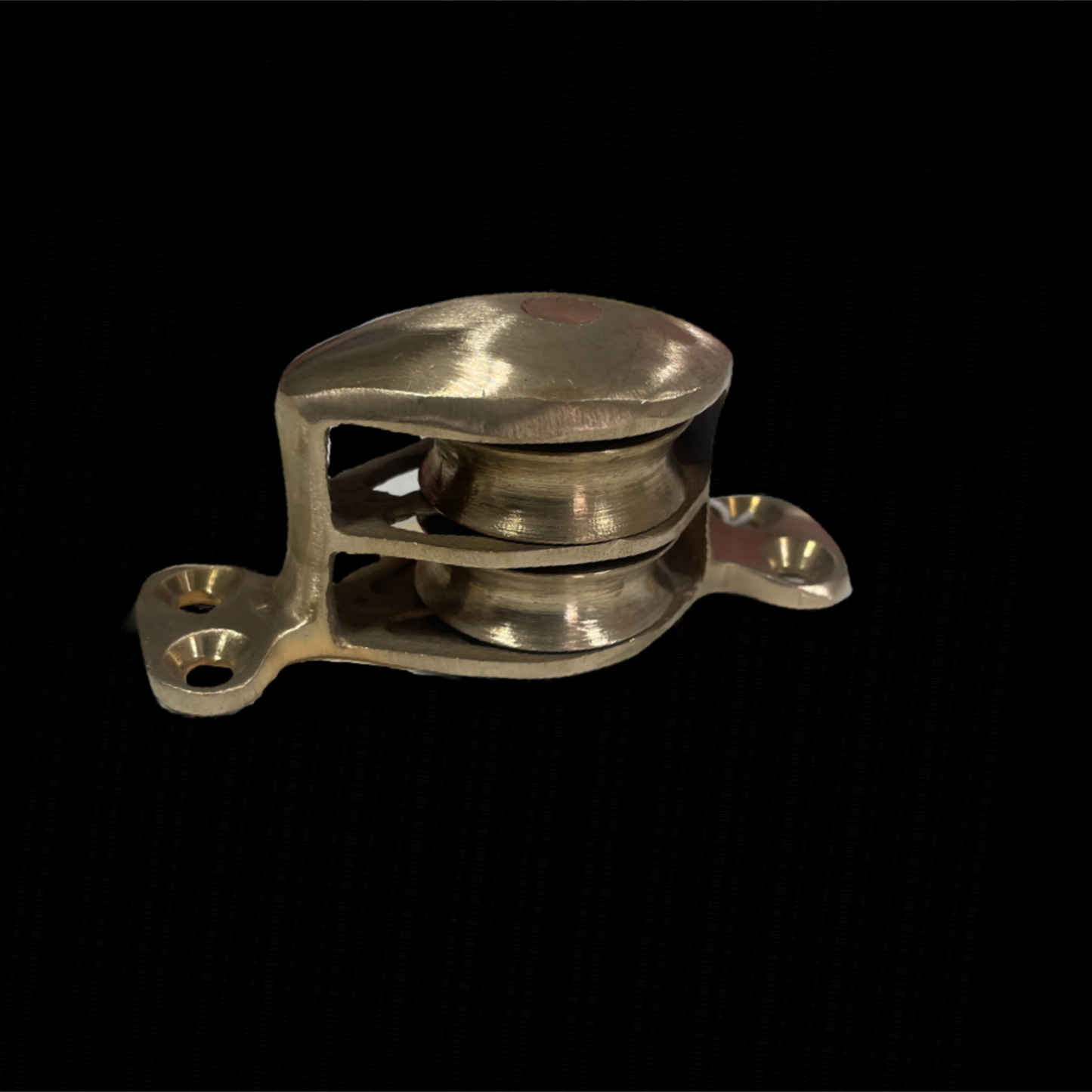 side view double cheek block
