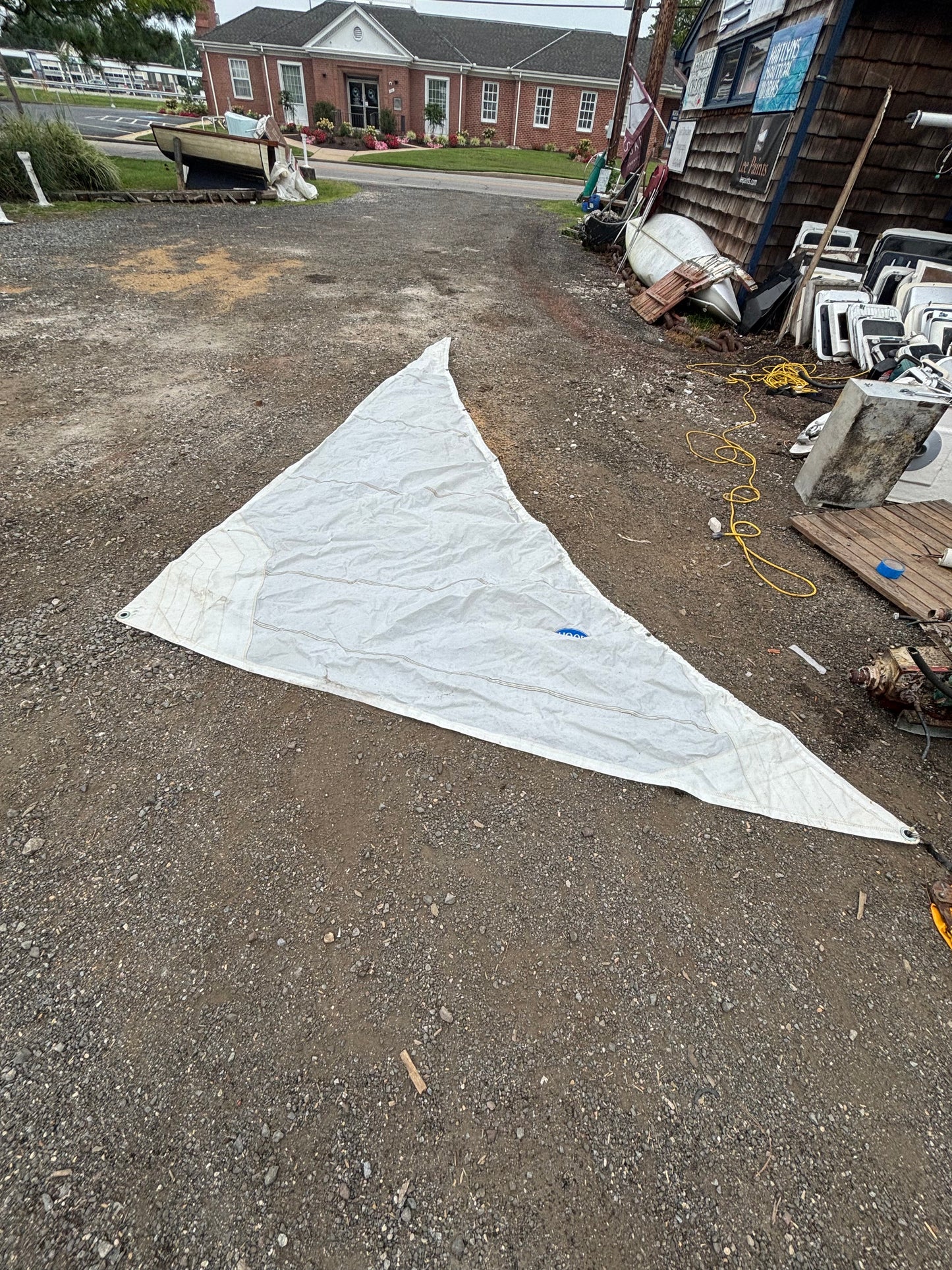 small ODay 27 jib sail