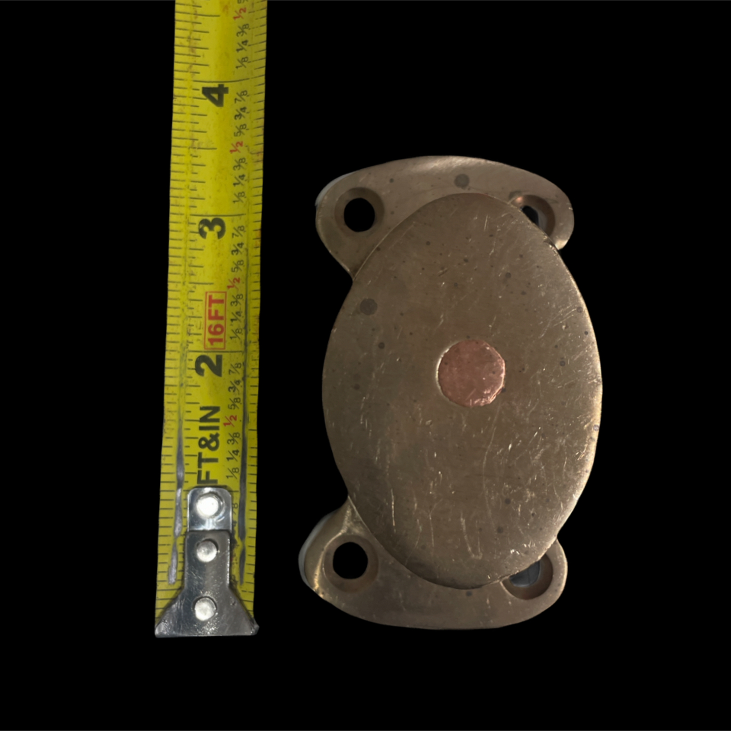 rounded bronze cheek block