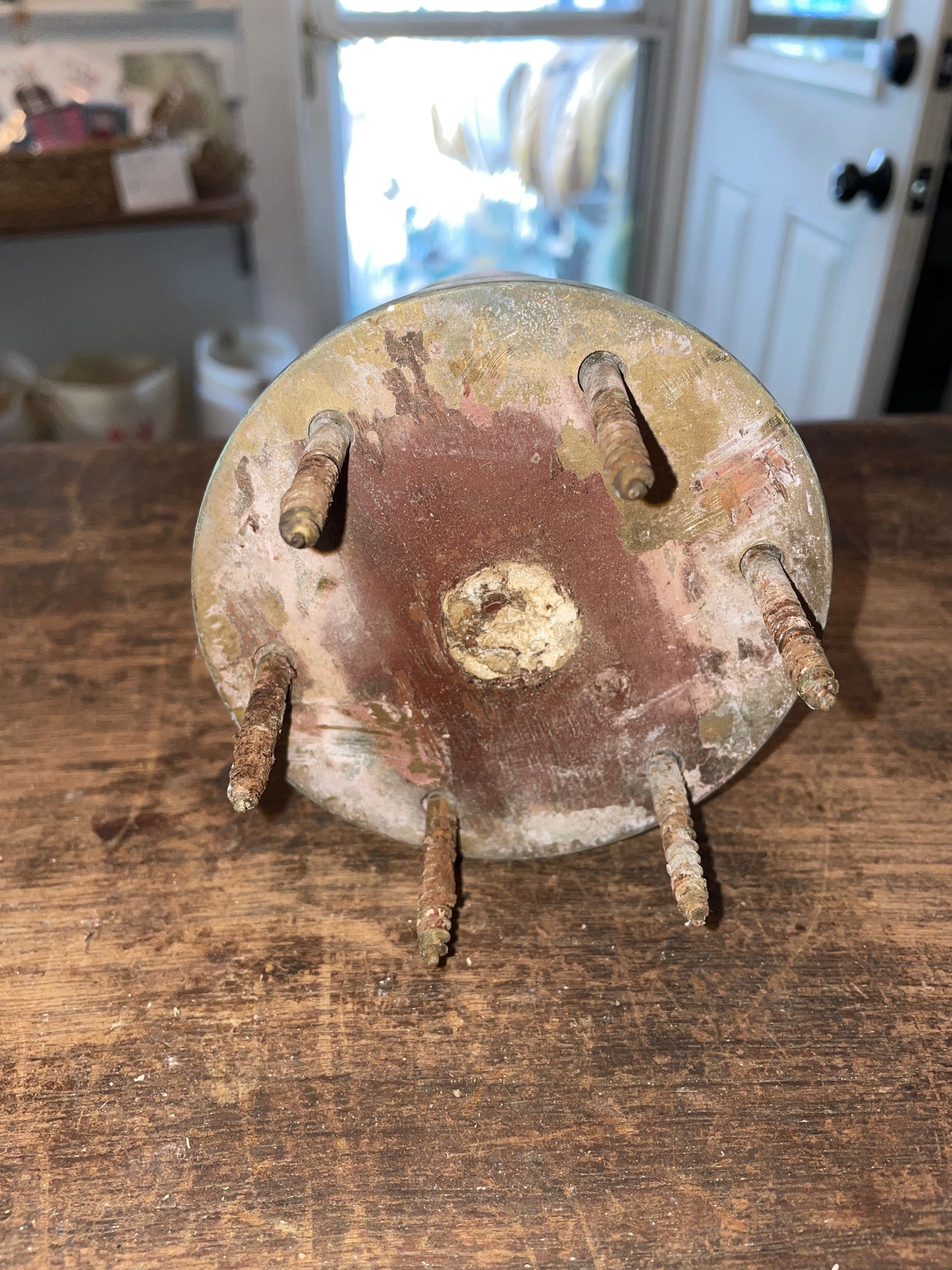 Vintage Bronze Merriman No2 Winch With 4” Base