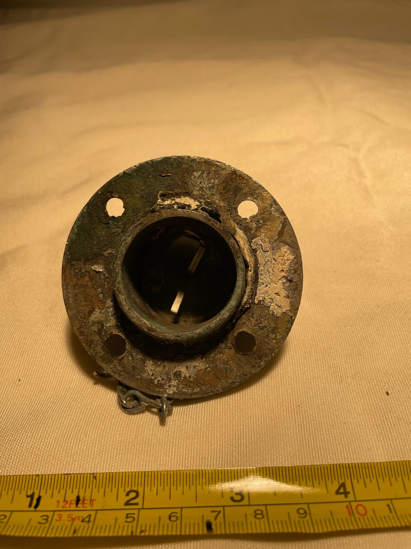 Bronze 1.25" Round Anchor Hawse Pipe
