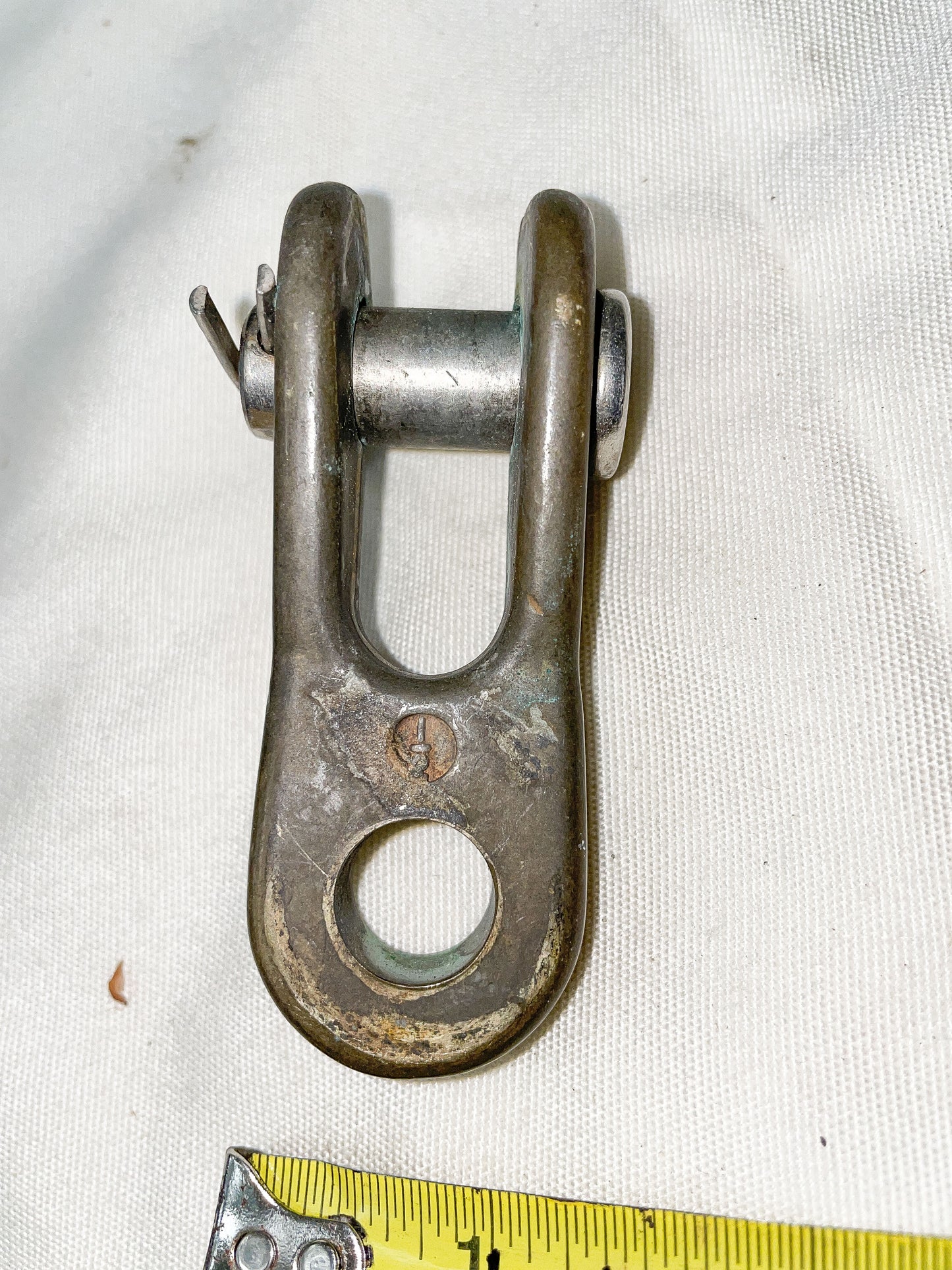 Merriman Bronze Eye Jaw Toggle With Pin 1/2" 3 1/8" L