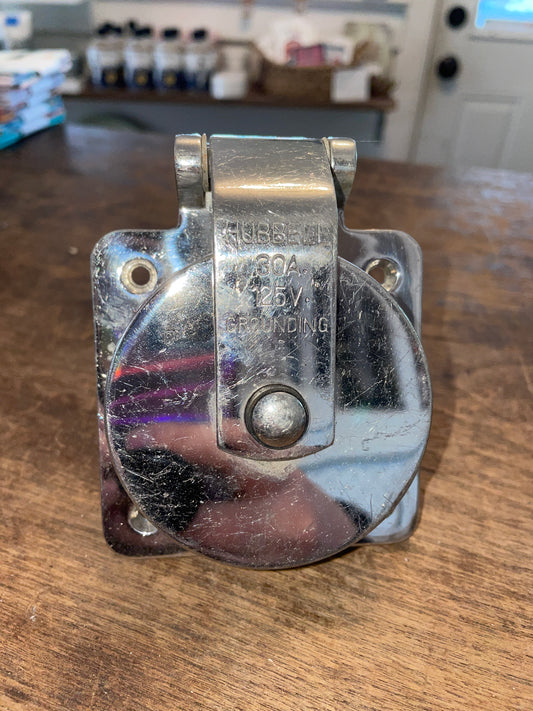 Hubbell 30A 125V Grounding Plug