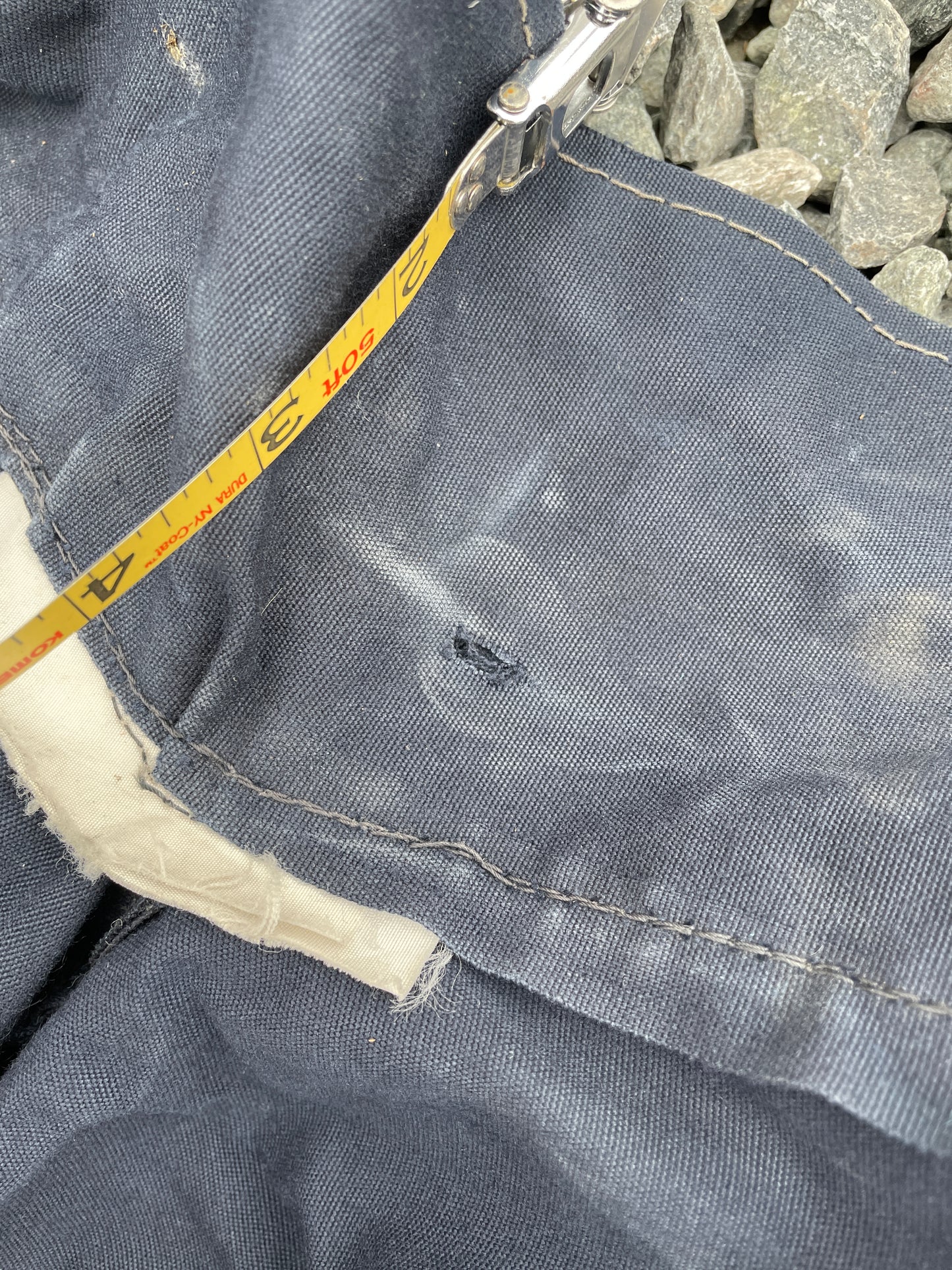 12’4” Navy Canvas Mainsail Cover