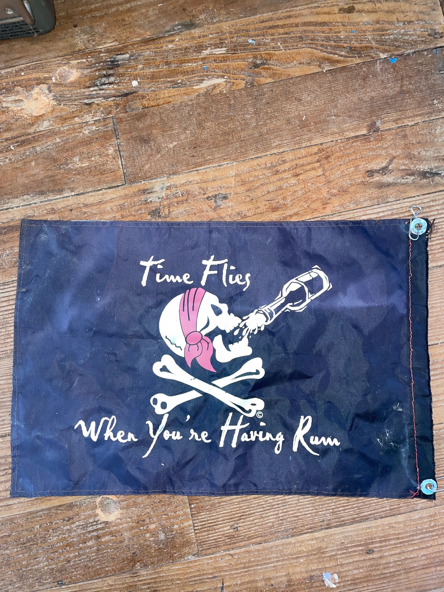 “Having Rum” Flag -12”x18”