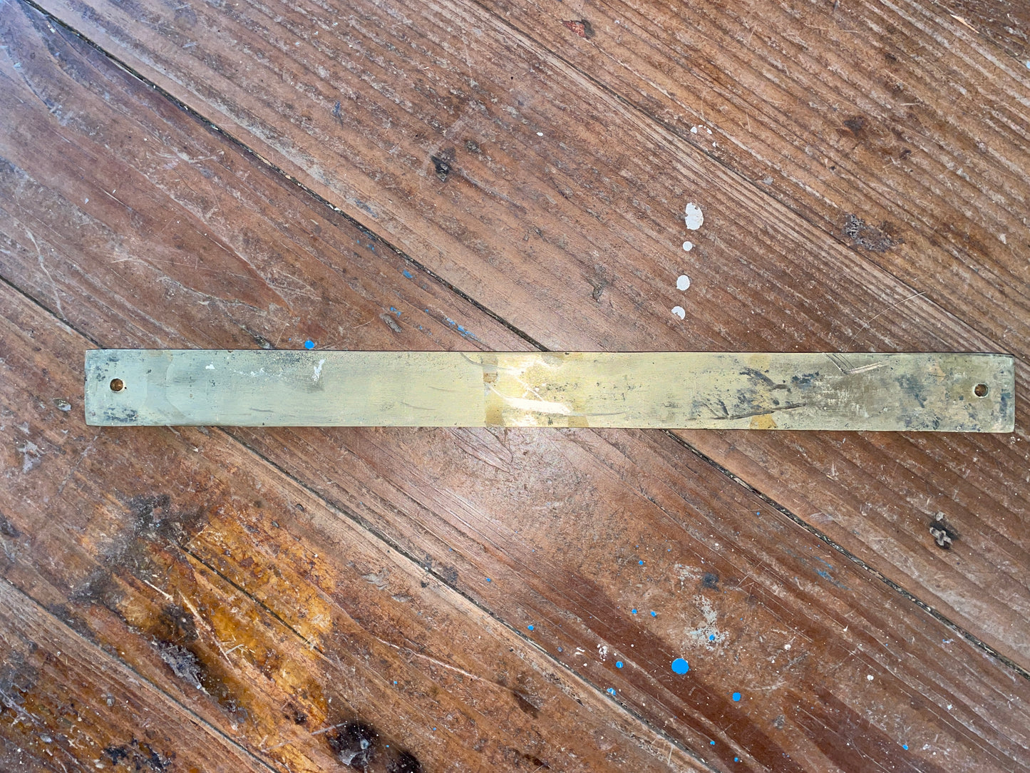 Brass Certified For Chart House Plaque