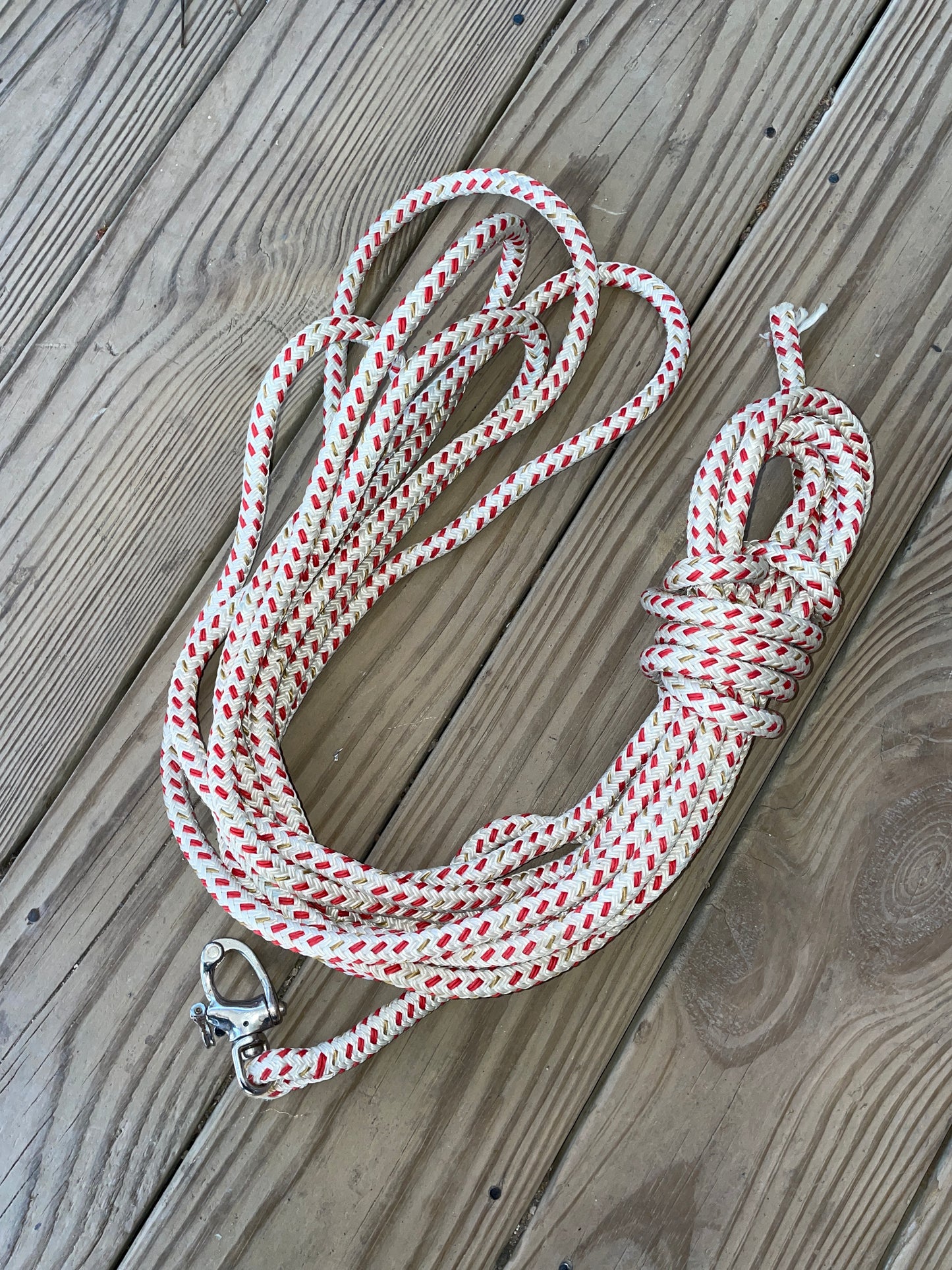 Double Braided 30’ 3/8” Line With Shackle