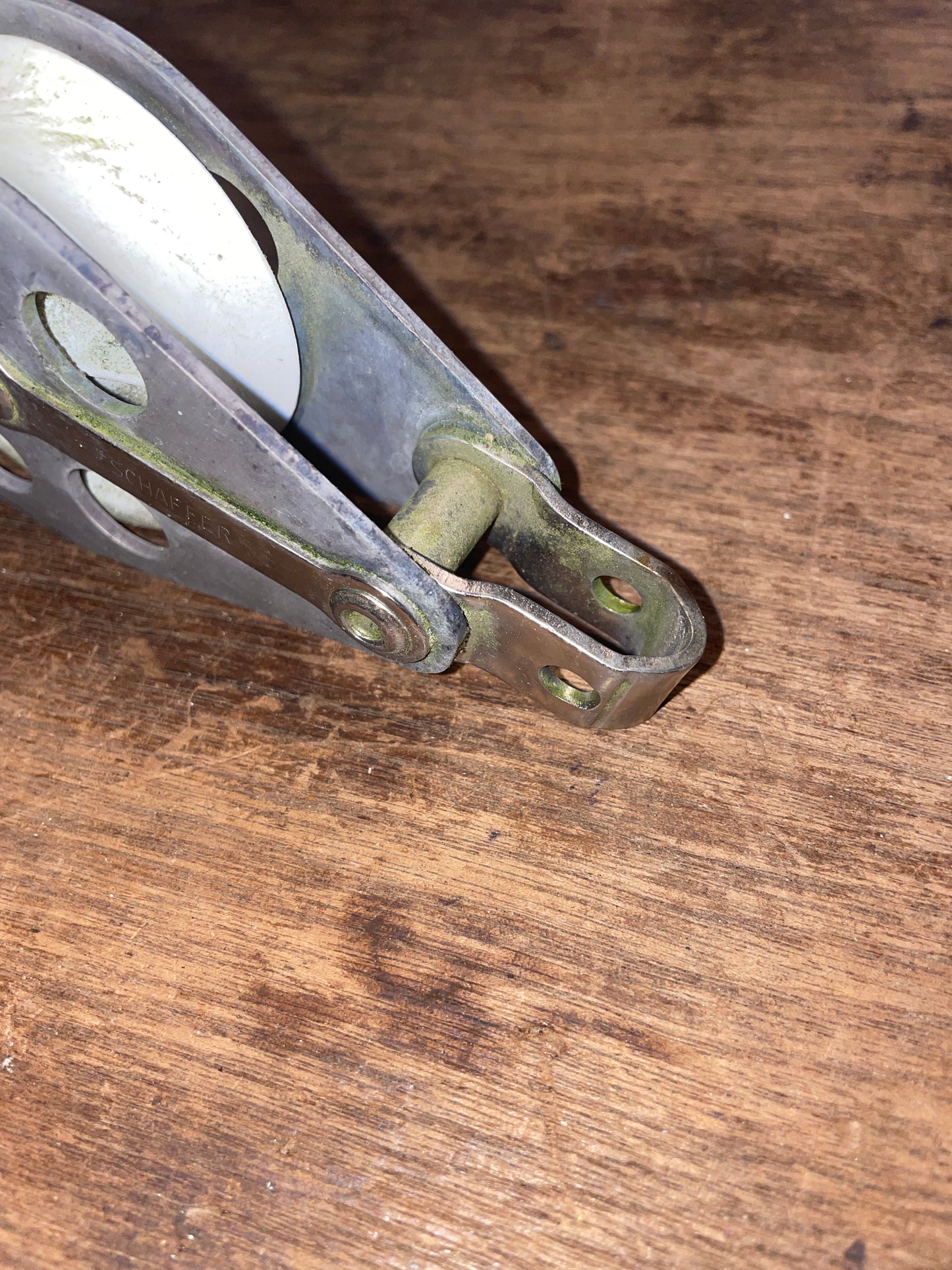 Schaefer Fixed Single Block 2” Sheave- 3/8” Line