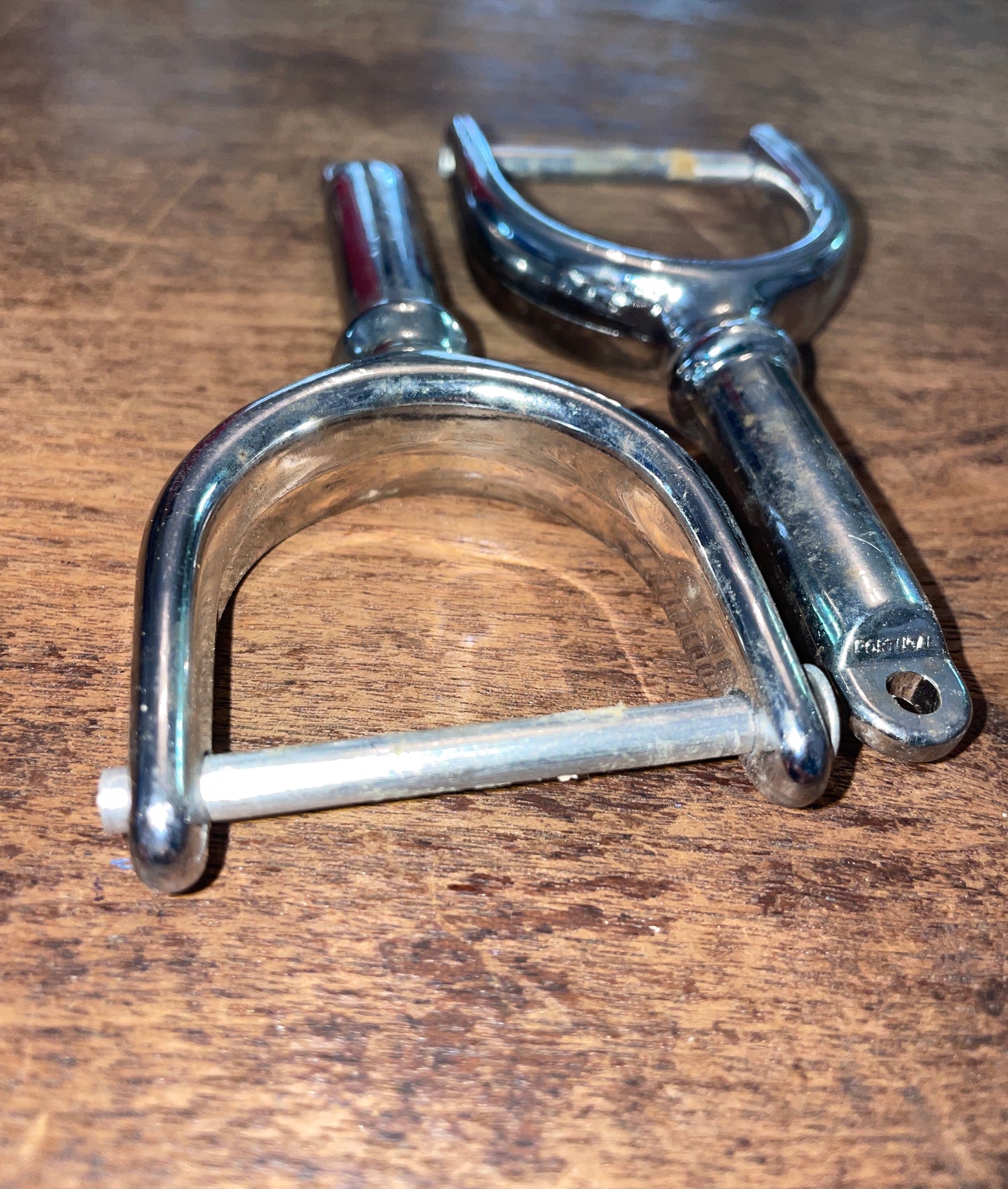 PAIR Chrome Plated Oar Locks