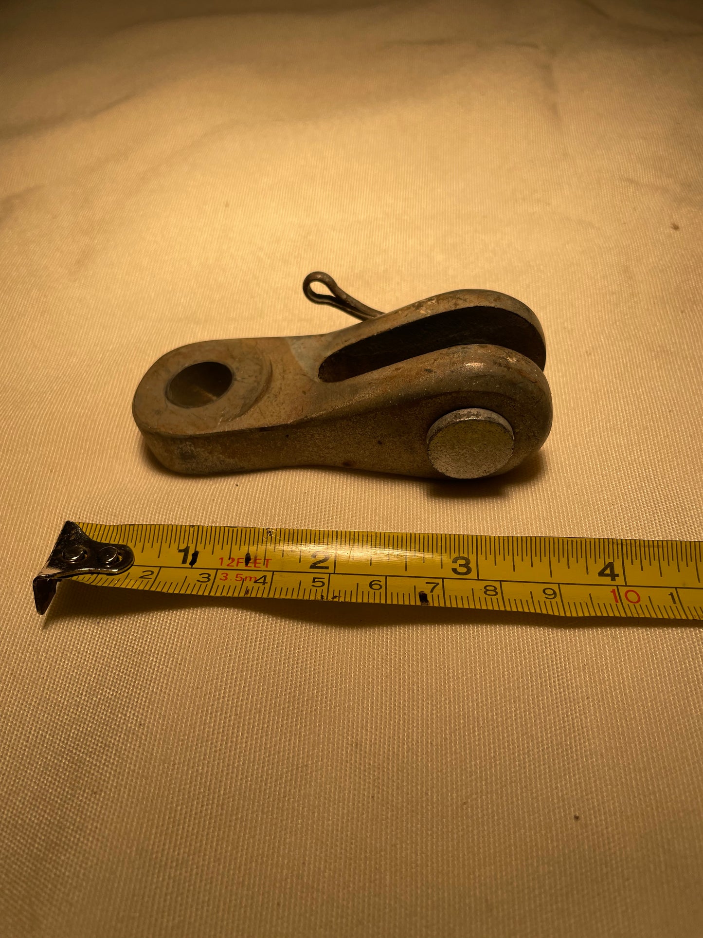 Chromed Bronze Eye Jaw Toggle 3/8" Pin