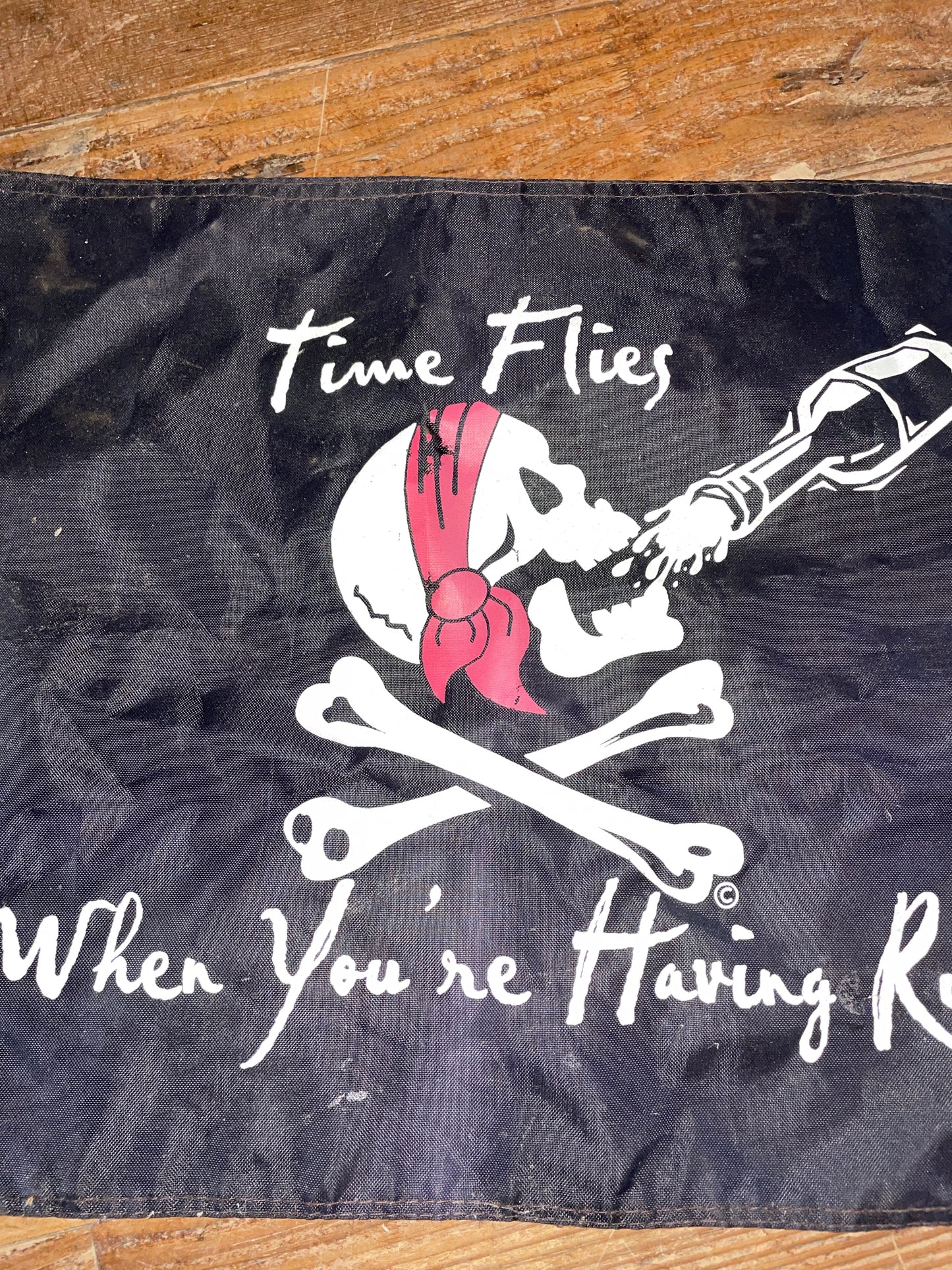 “Having Rum” Flag -12”x18”