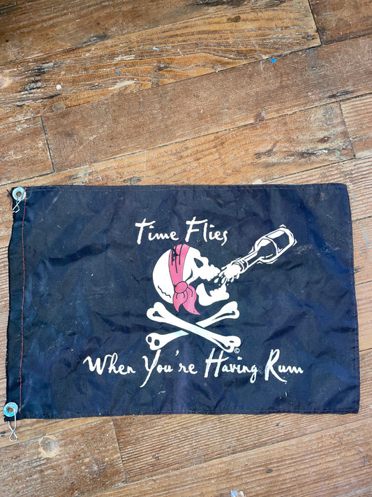 “Having Rum” Flag -12”x18”
