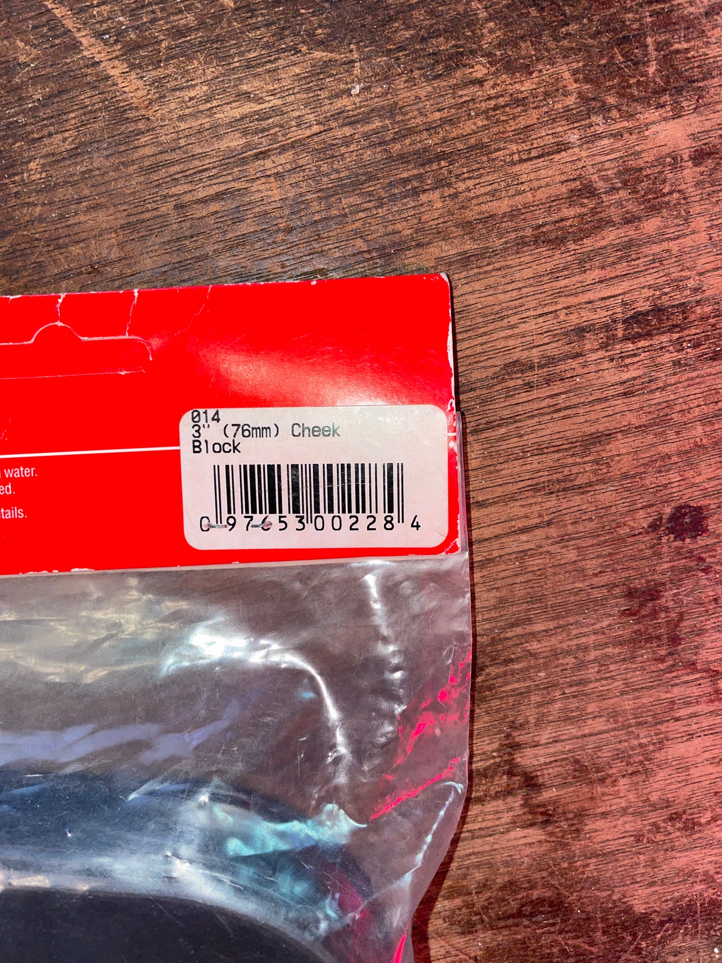 Harken 3” Sheave - 1/2” Line Cheek Block-NEW