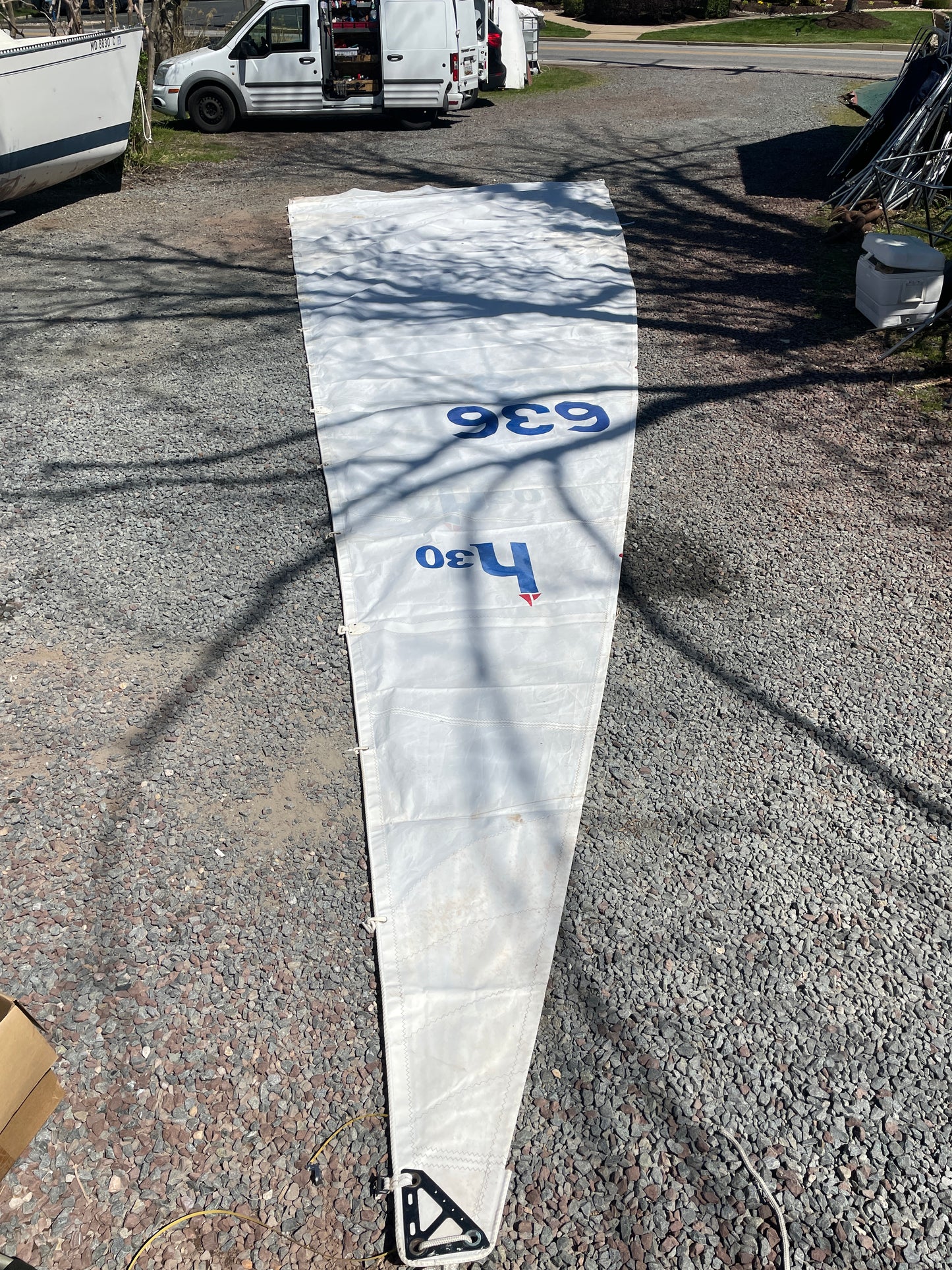 Hunter 30 Mainsail- 35’7” x 33’6” x 11’3”