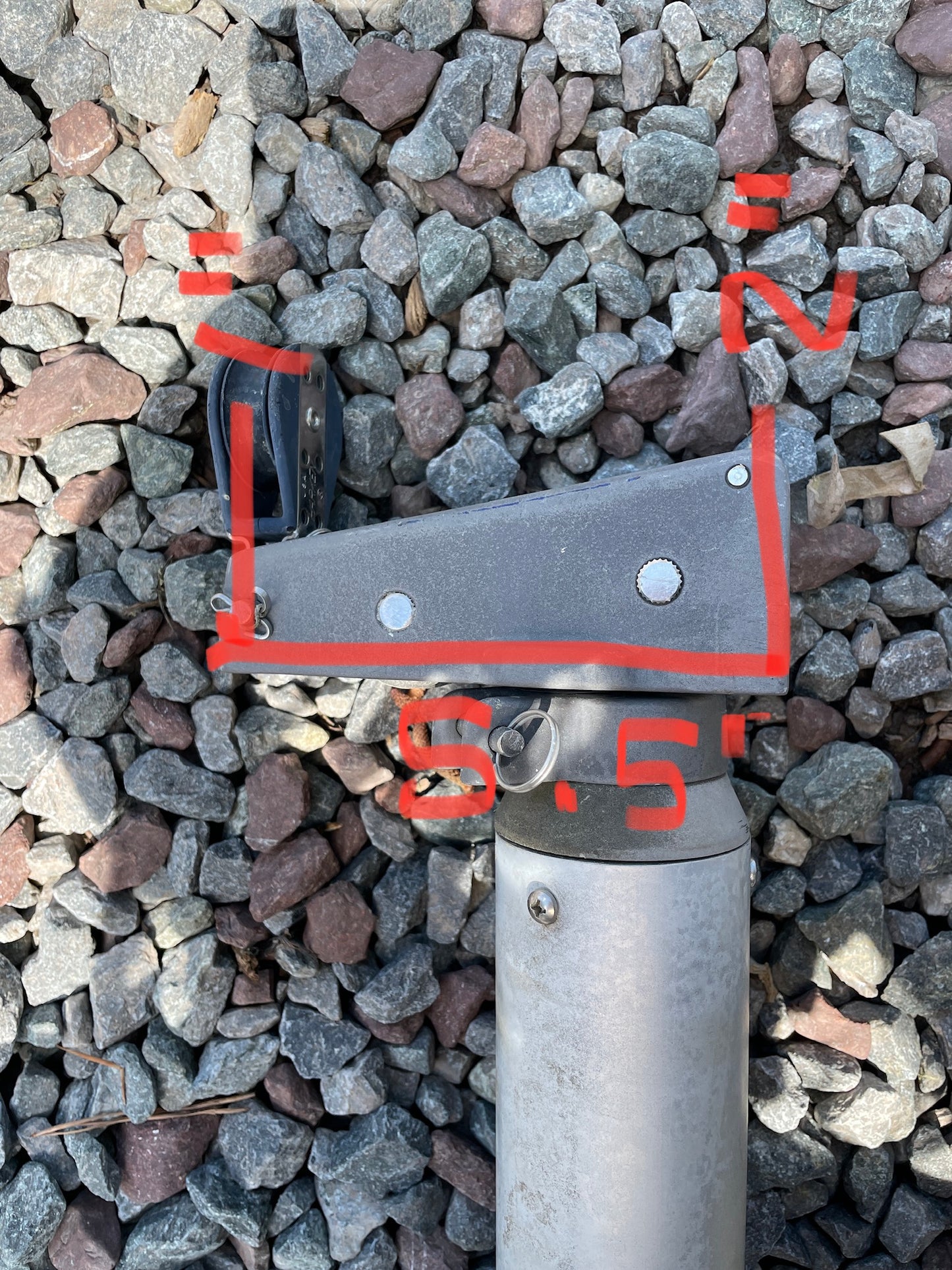 Angled Jib Boom- 9’6”