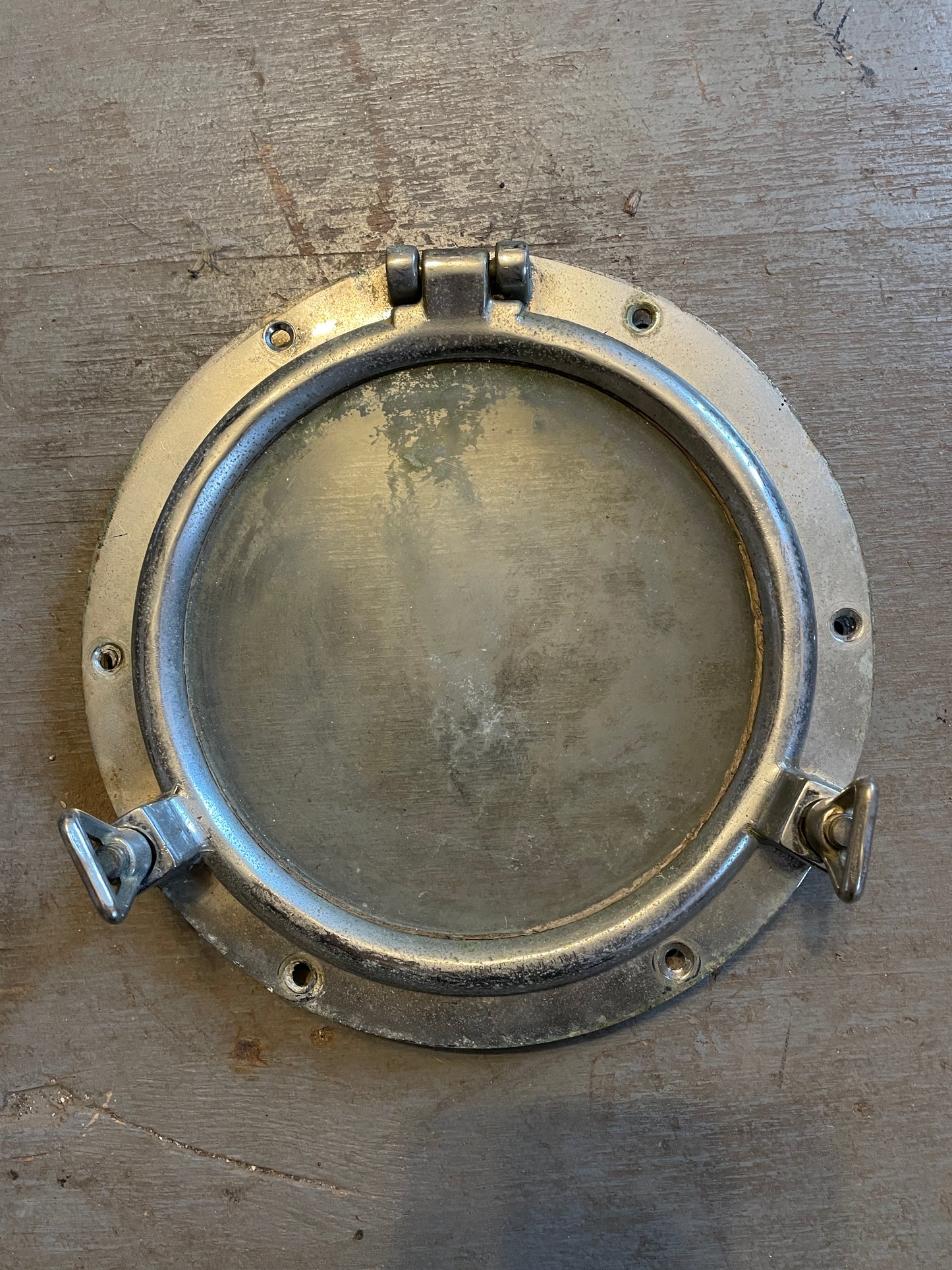 Chromed Bronze 8 1/4” (7” Opening) Portlight