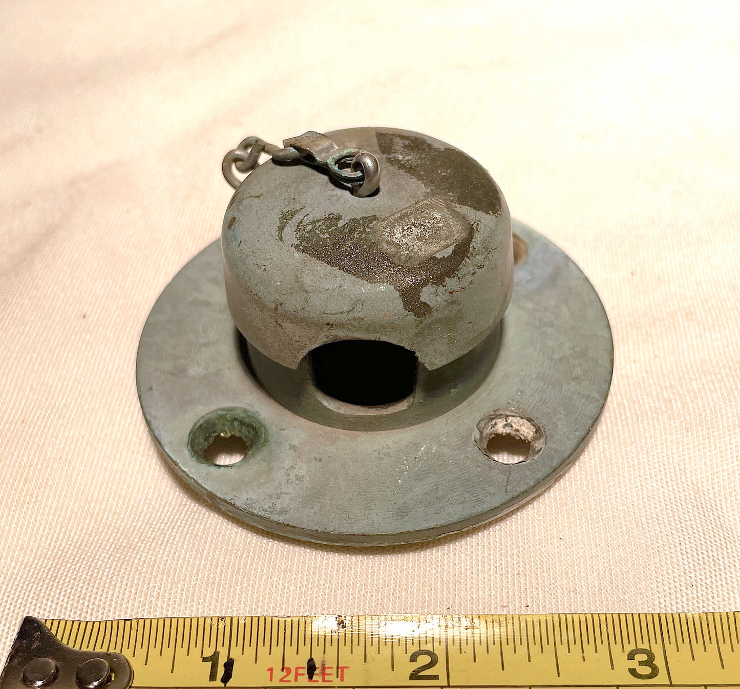 Bronze 1.25" Round Anchor Hawse Pipe