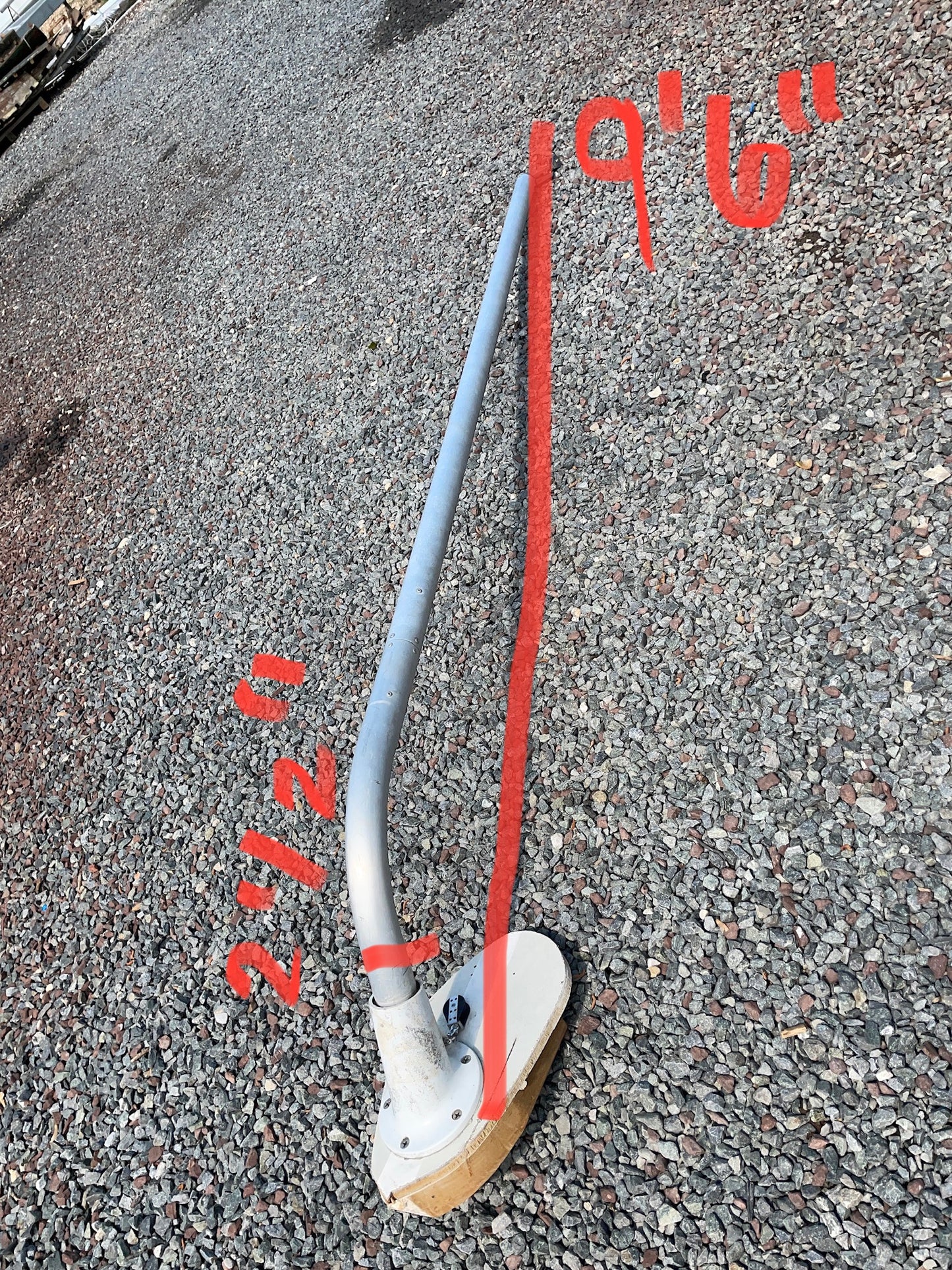 Angled Jib Boom- 9’6”