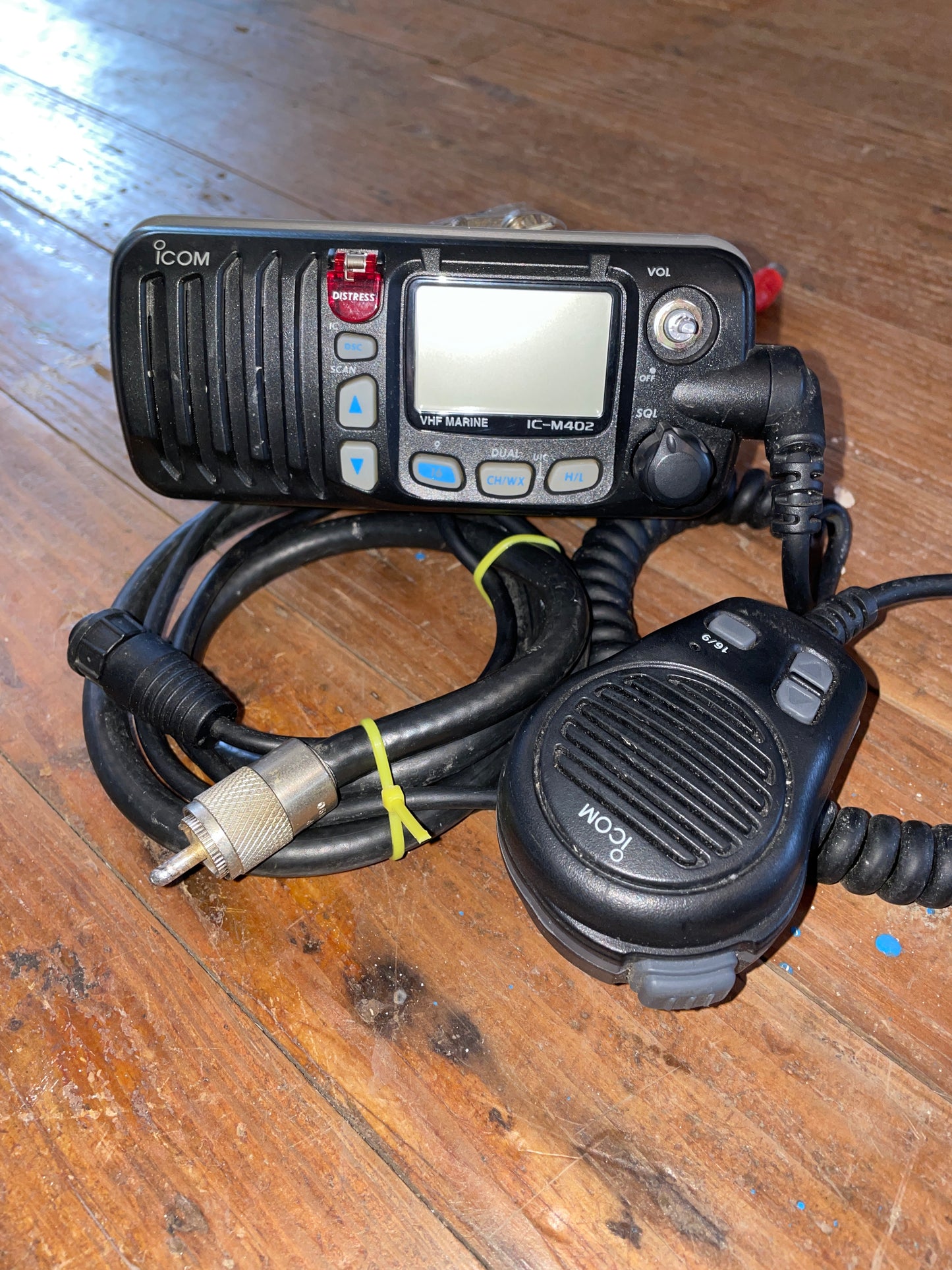ICOM Marine VHF Radion IC-M402 Serial # 12947