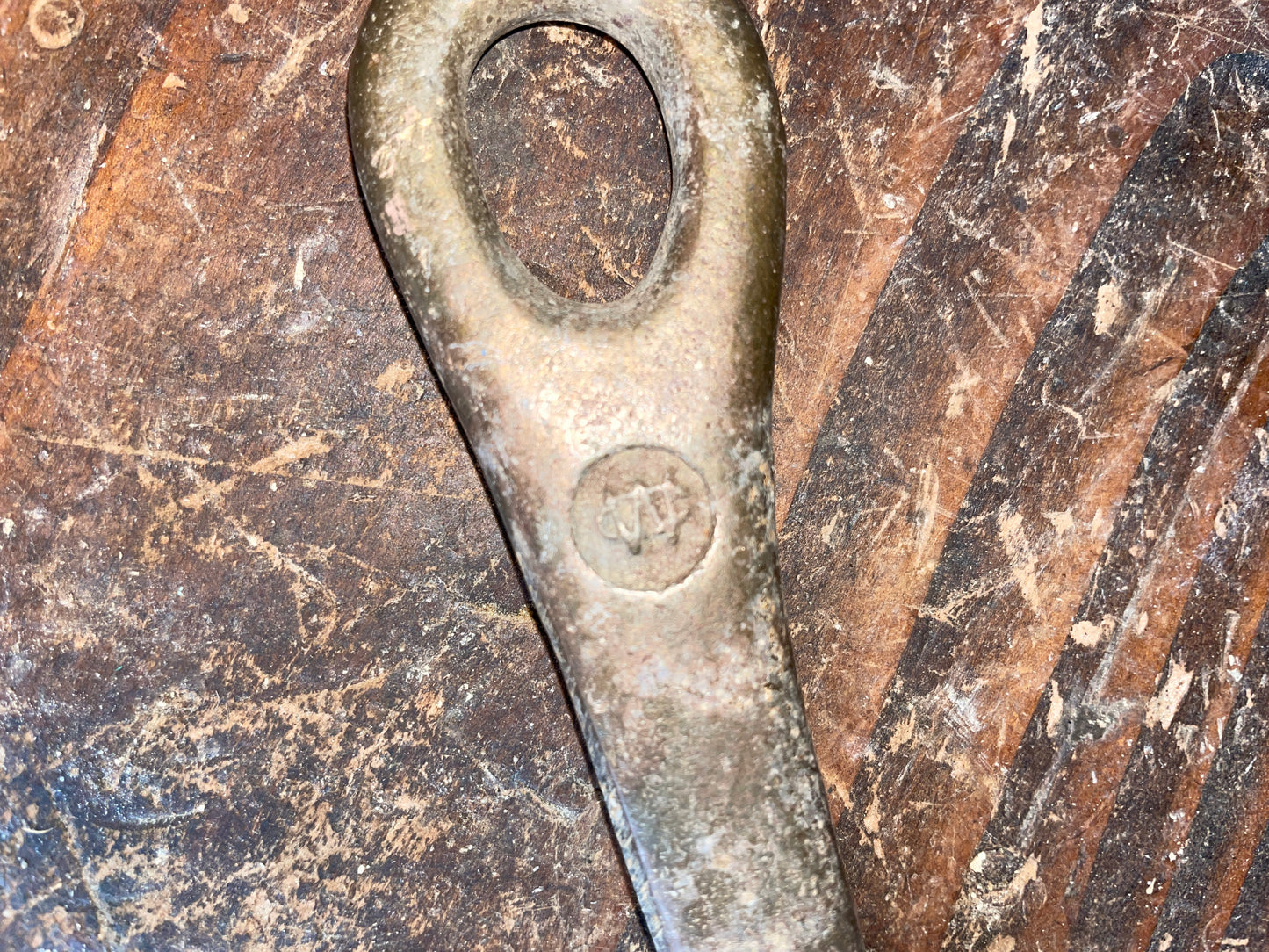 Wilcox Crittenden Brass Pelican Hook With 5/8” Eye