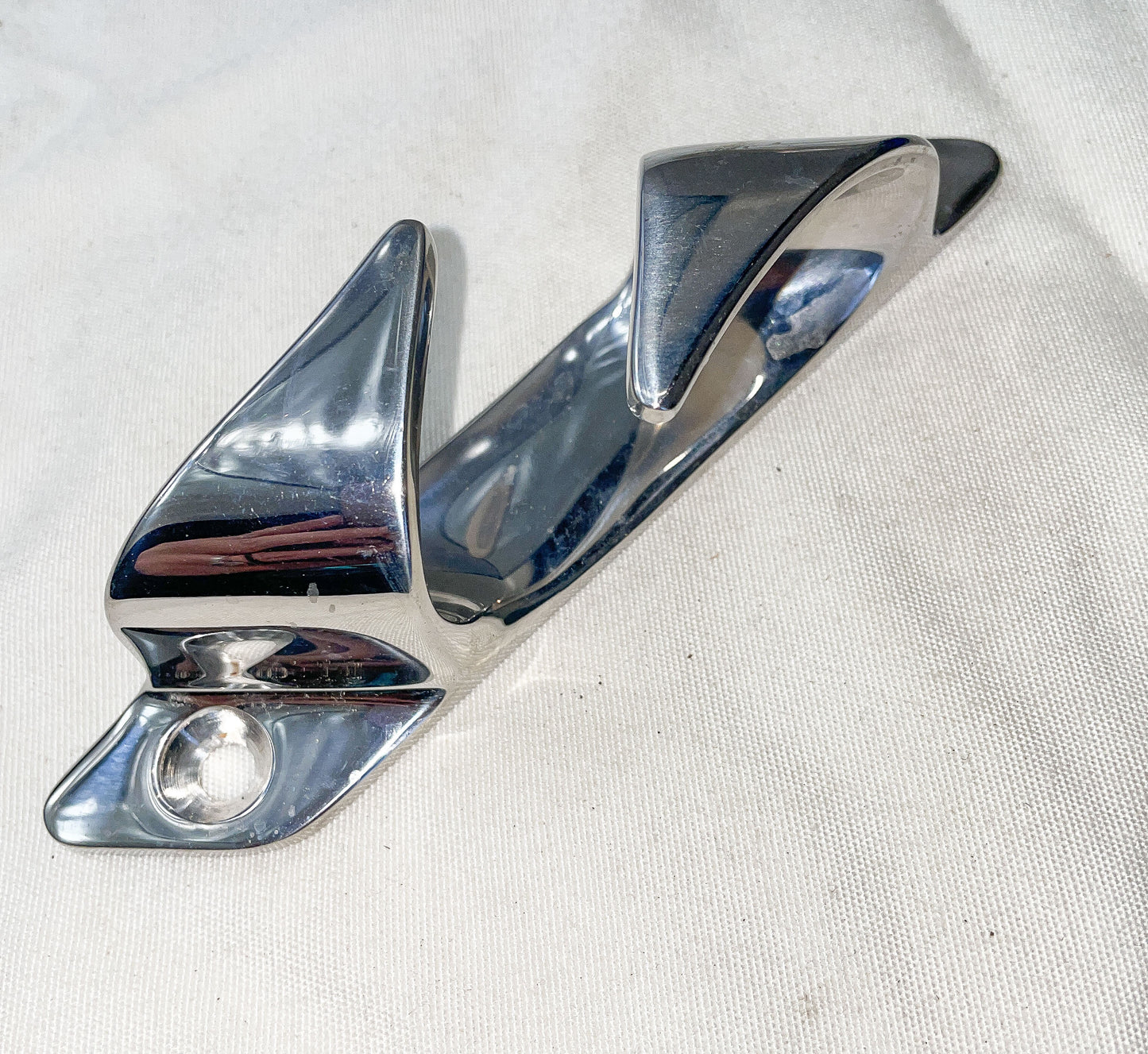 A.C 5 7/8" Stainless Steel Chock Cleat Port